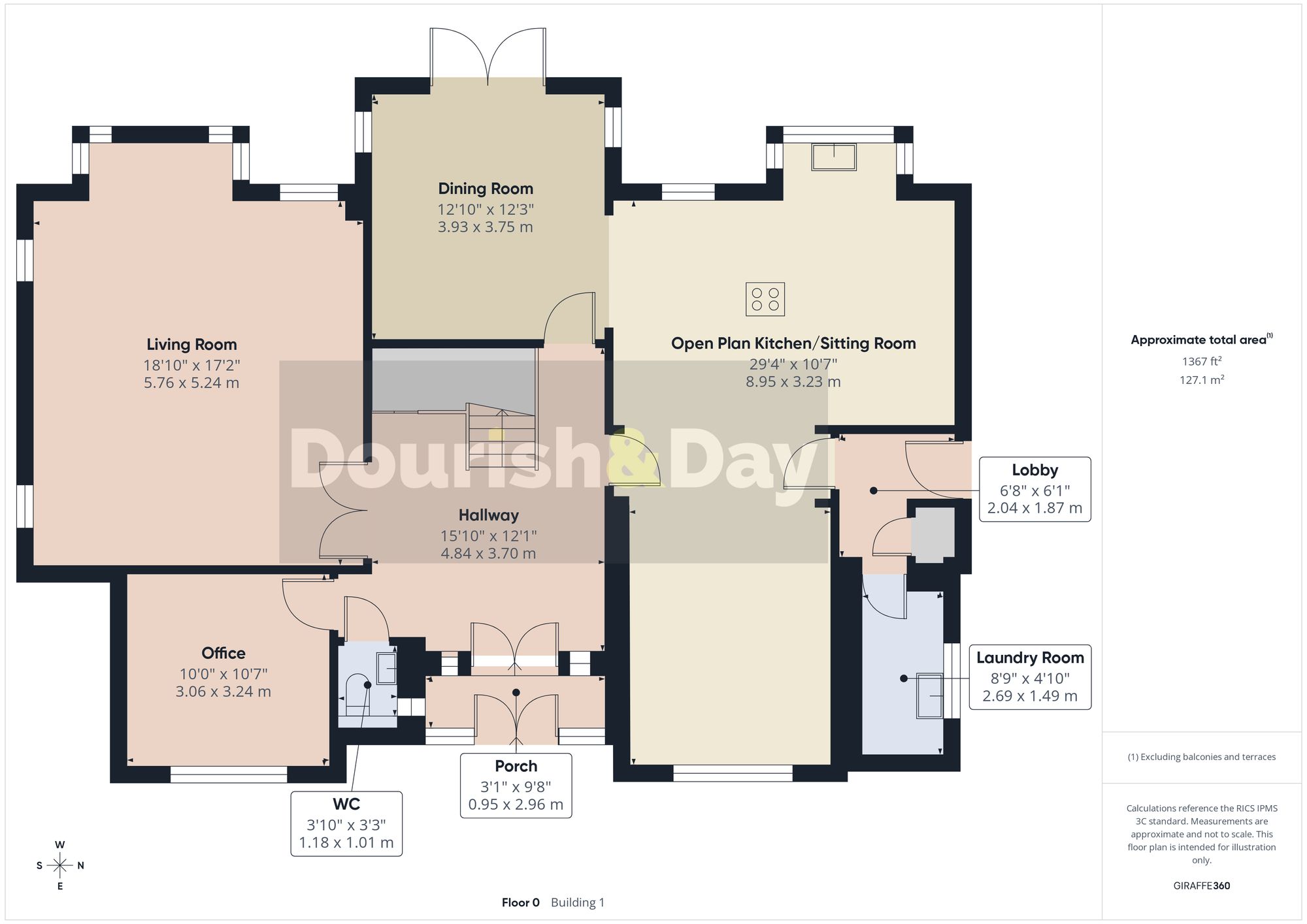 4 bed detached house for sale in Meaford Road, Meaford, ST15 - Property floorplan