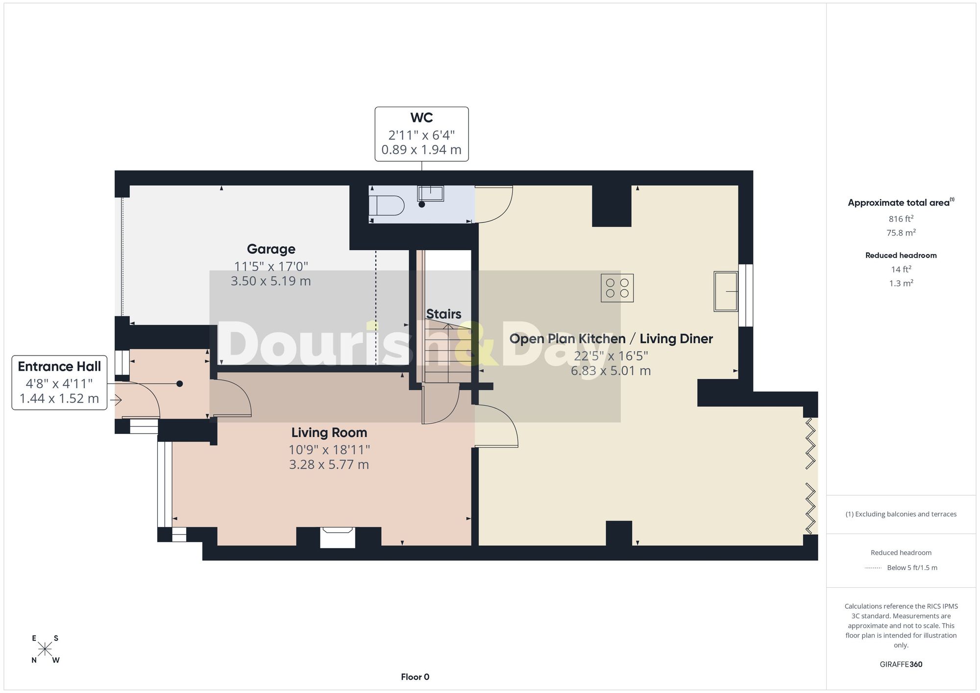4 bed detached house for sale in St. Marys Road, Little Haywood, ST18 - Property floorplan