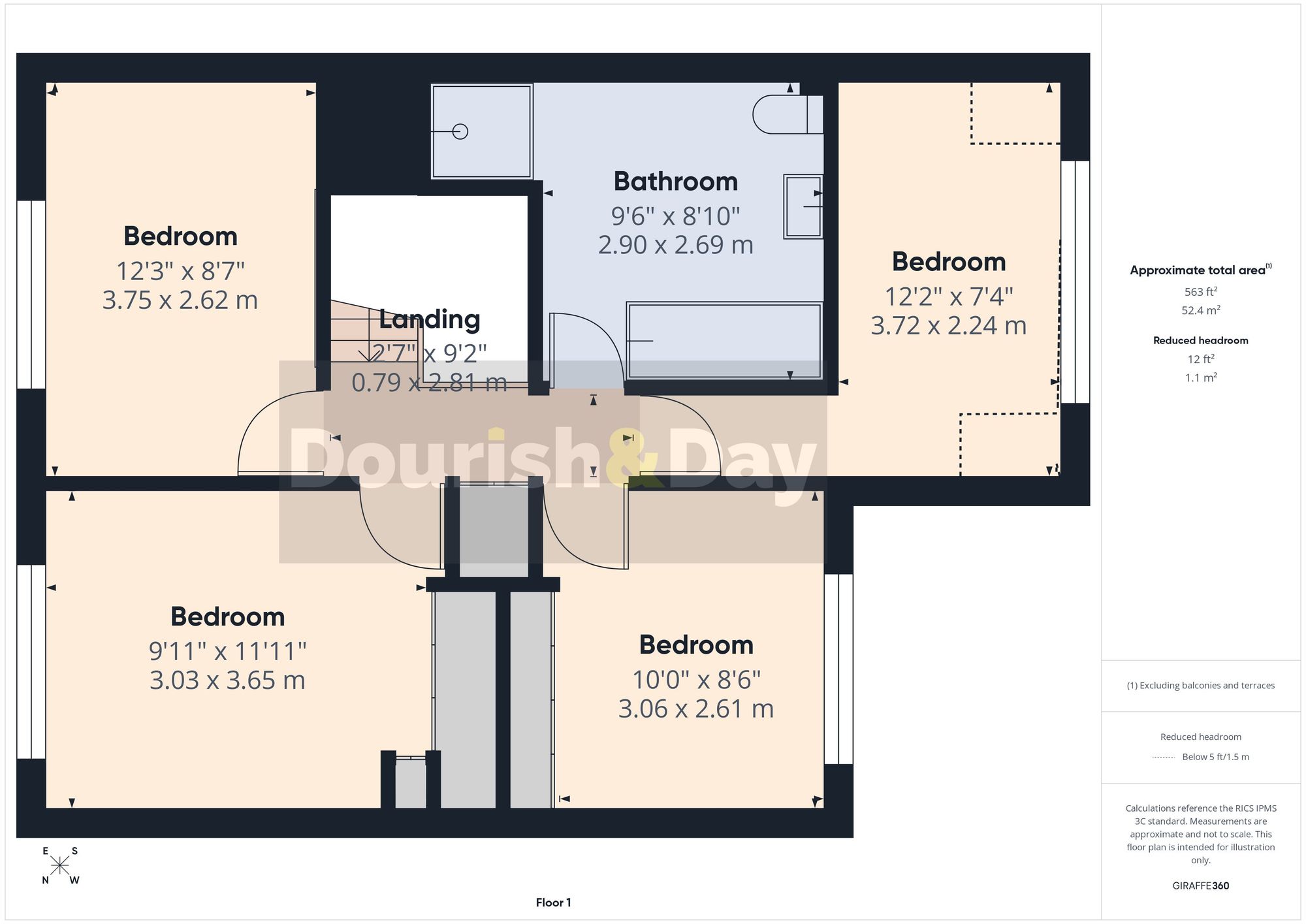 4 bed detached house for sale in St. Marys Road, Little Haywood, ST18 - Property floorplan