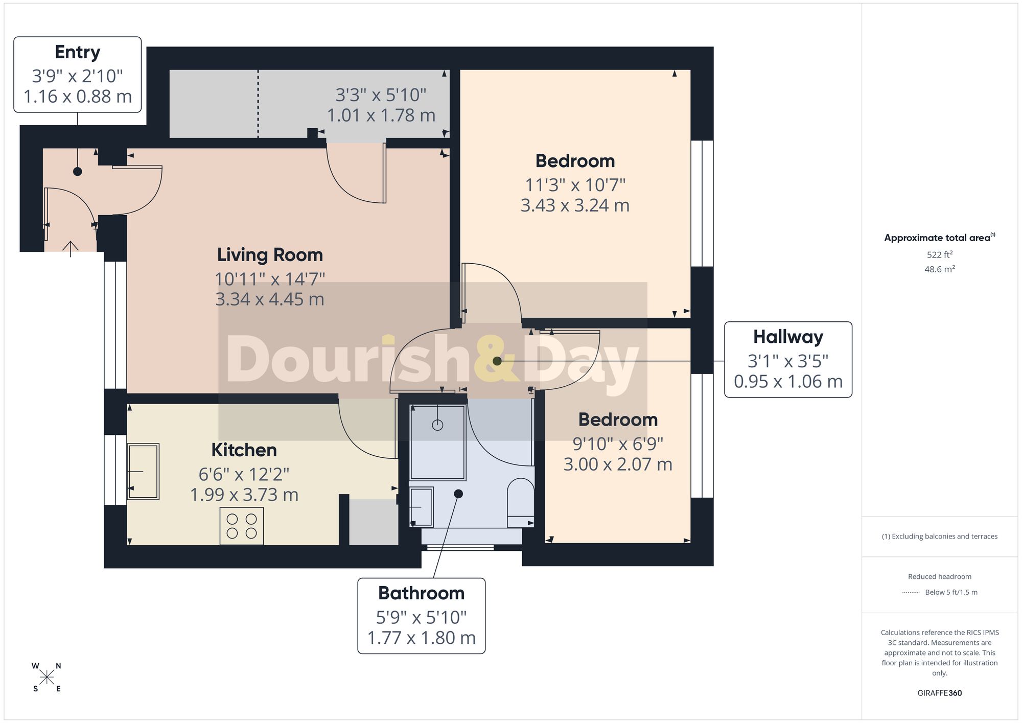 2 bed retirement property for sale in Wildwood Ringway, Winchester Court Wildwood Ringway, ST17 - Property floorplan