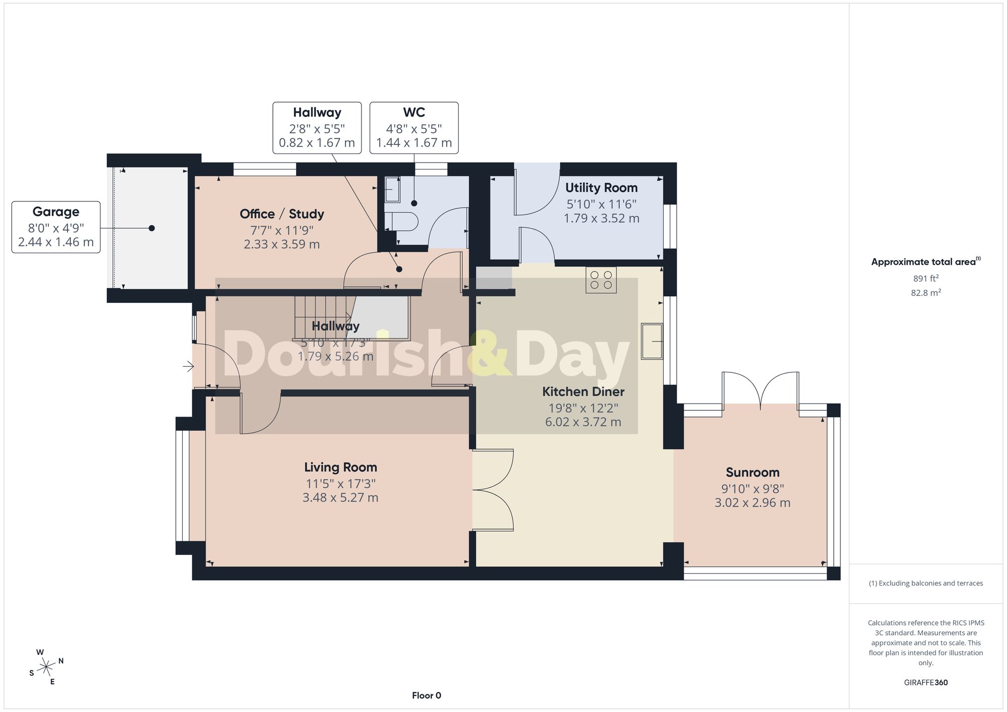 4 bed detached house for sale in Cannock Road, Penkridge, ST19 - Property floorplan