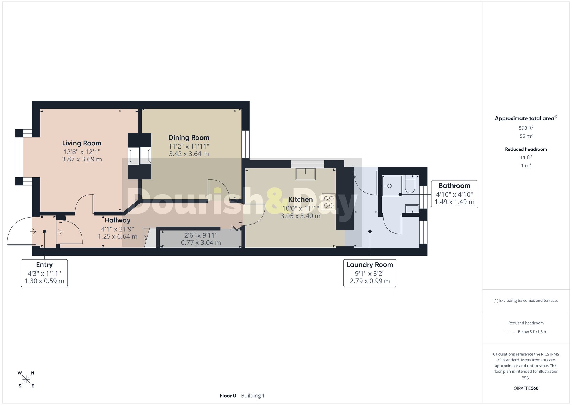 4 bed terraced house for sale in Corporation Street, Stafford, ST16 - Property floorplan