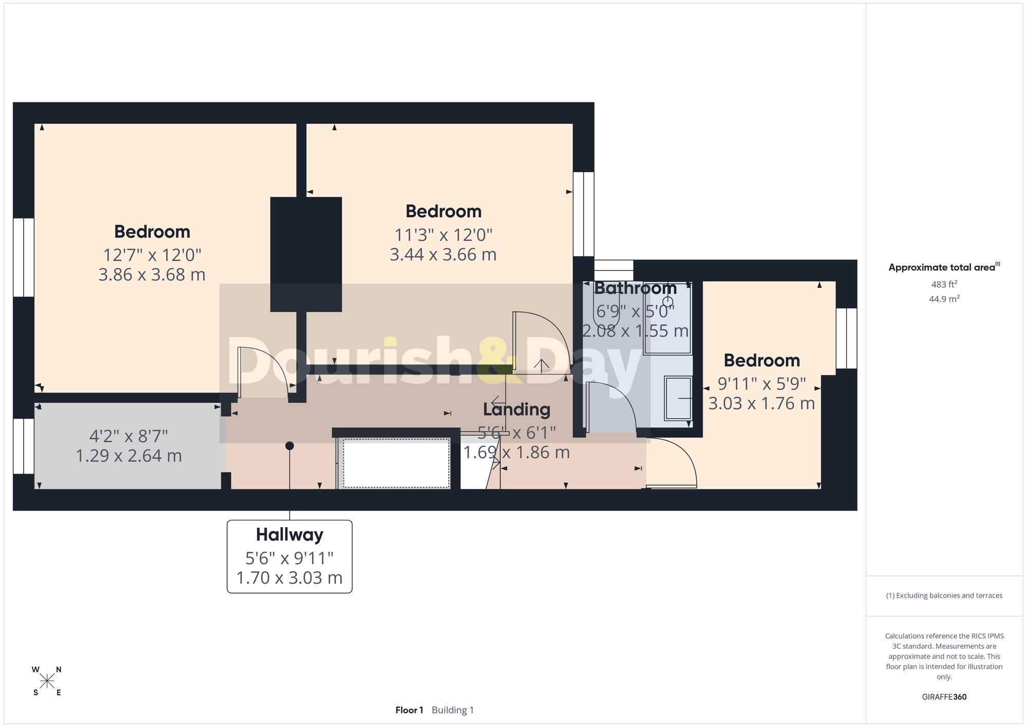 4 bed terraced house for sale in Corporation Street, Stafford, ST16 - Property floorplan