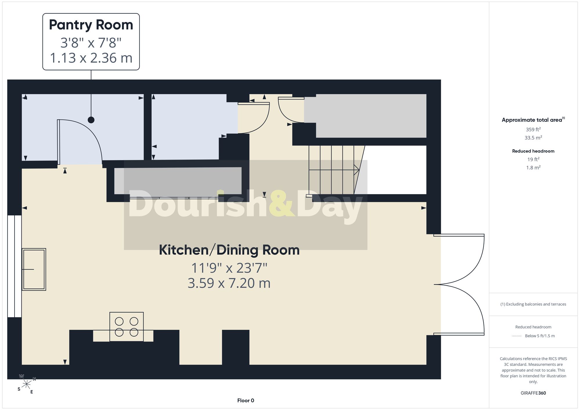 3 bed terraced house for sale in Lichfield Road, Stafford, ST17 - Property floorplan