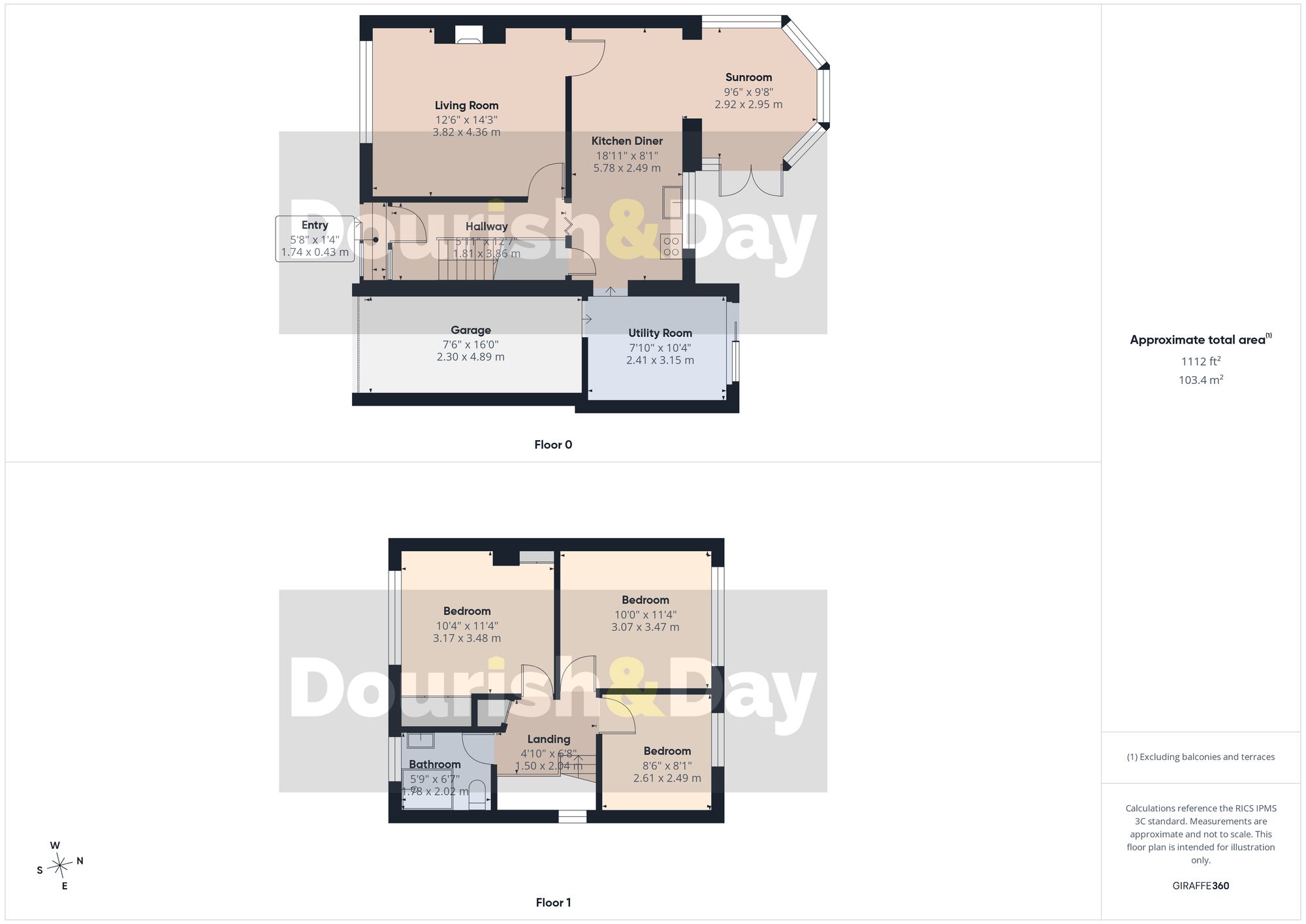 3 bed semi-detached house for sale in Churchfield Close, Stafford, ST17 - Property floorplan
