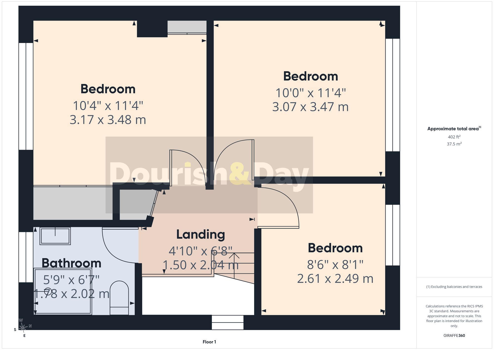 3 bed semi-detached house for sale in Churchfield Close, Stafford, ST17 - Property floorplan