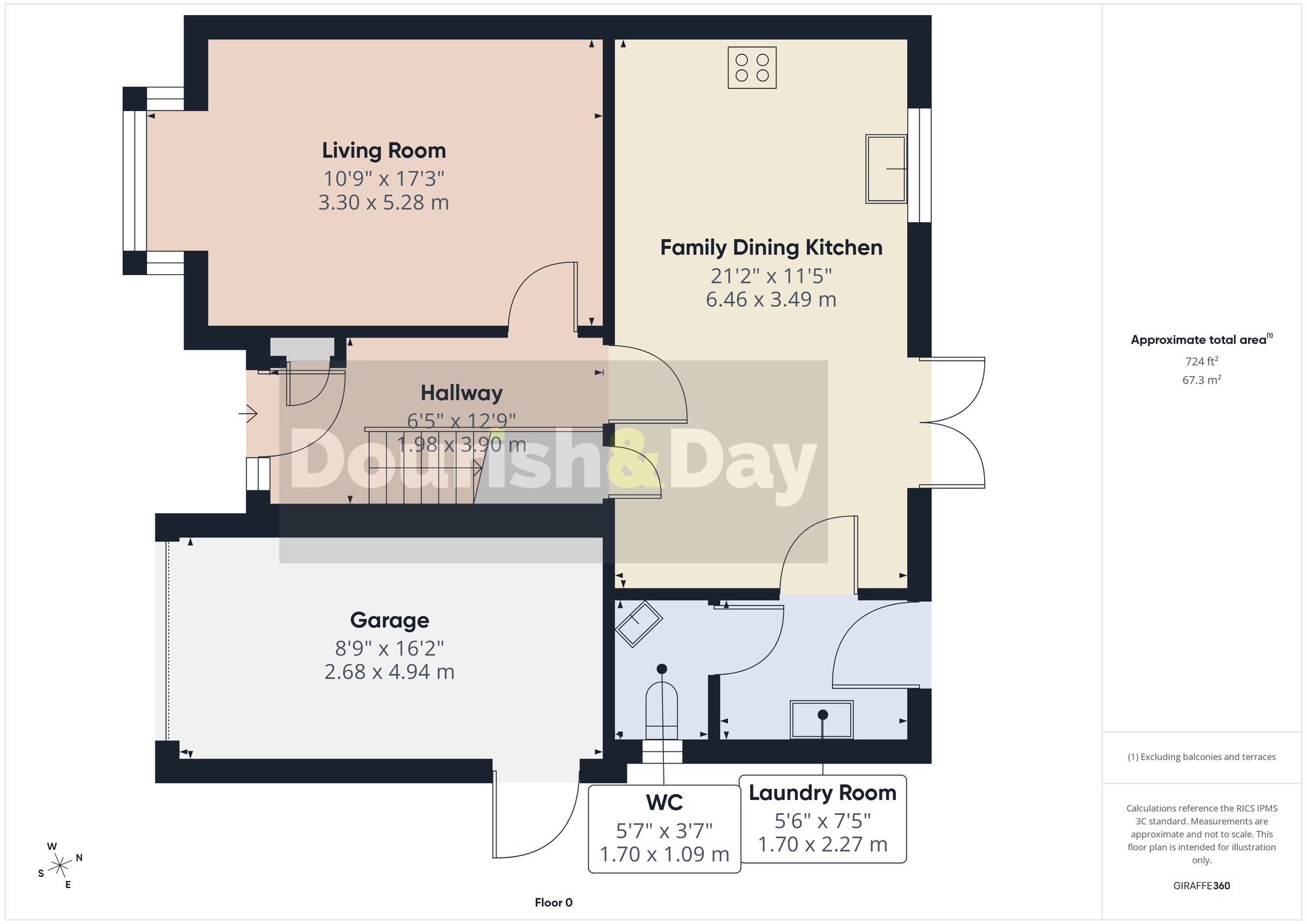 4 bed detached house for sale in Foundry Way, Waymills, SY13 - Property floorplan