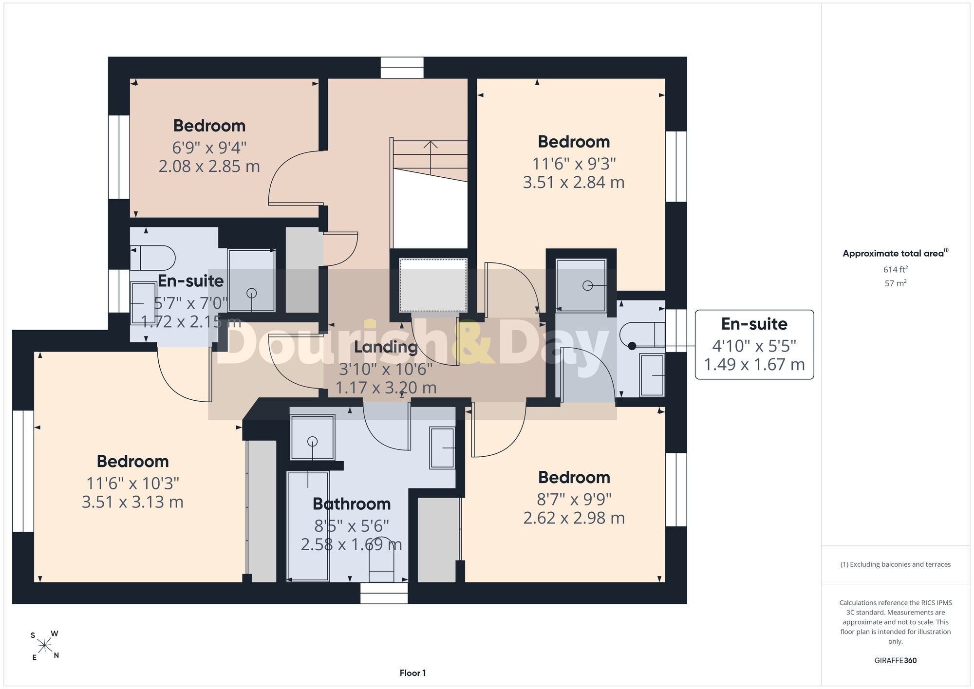 4 bed detached house for sale in Hughes Lane, Malpas, SY14 - Property floorplan