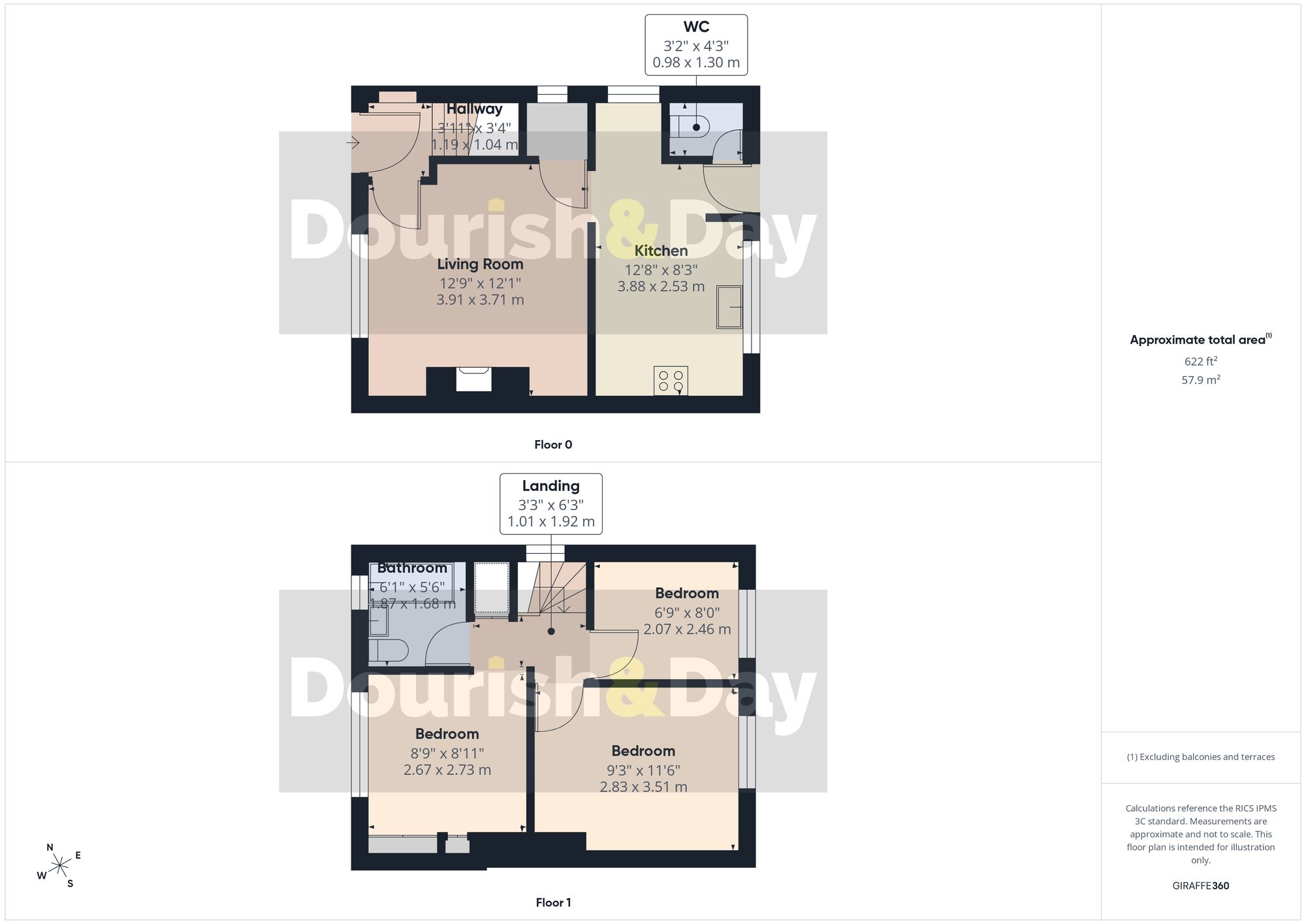 3 bed semi-detached house for sale in Wayland Road, Whitchurch, SY13 - Property floorplan