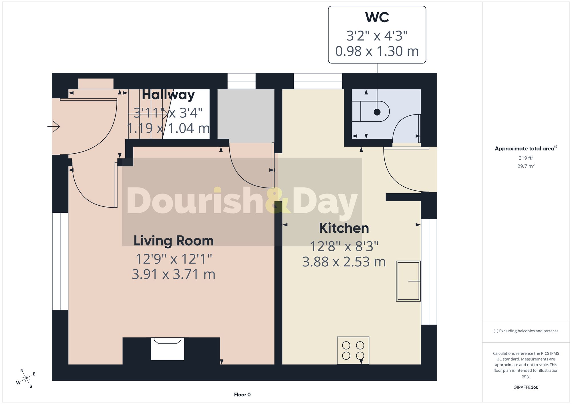 3 bed semi-detached house for sale in Wayland Road, Whitchurch, SY13 - Property floorplan