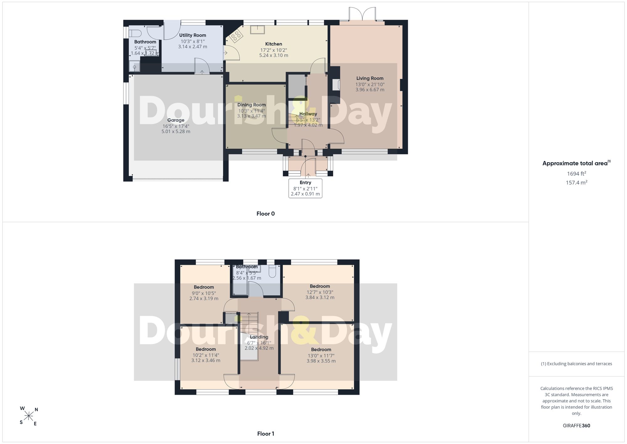 4 bed detached house for sale in Glebe Lane, Gnosall, ST20 - Property floorplan