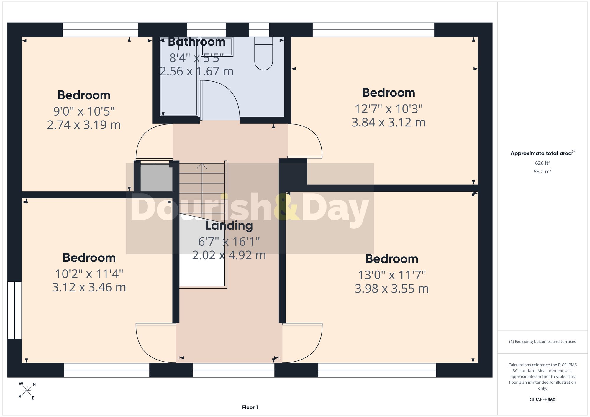 4 bed detached house for sale in Glebe Lane, Gnosall, ST20 - Property floorplan