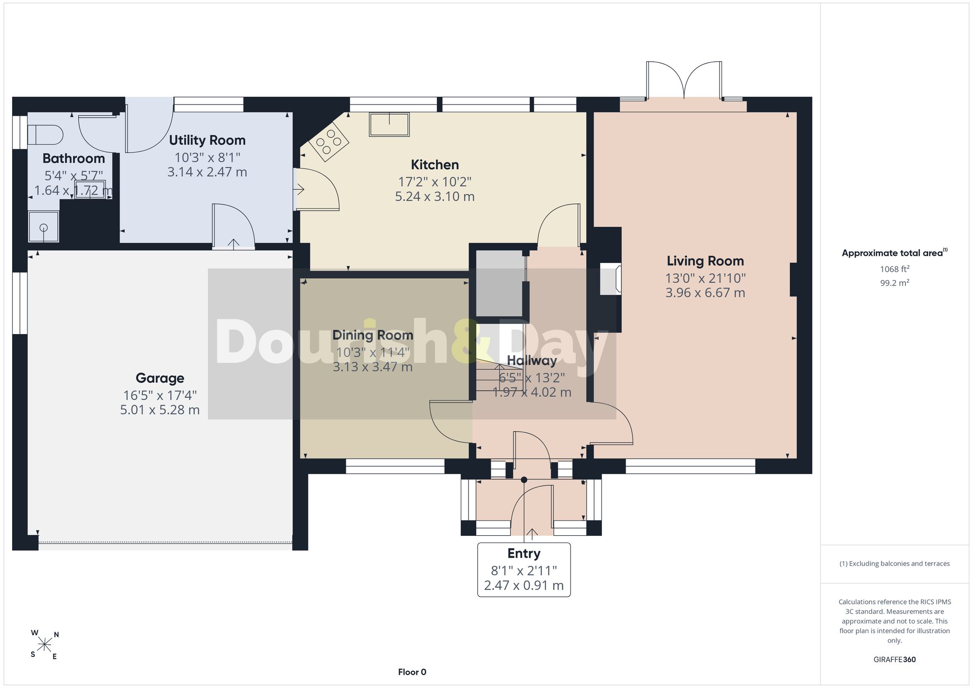 4 bed detached house for sale in Glebe Lane, Gnosall, ST20 - Property floorplan