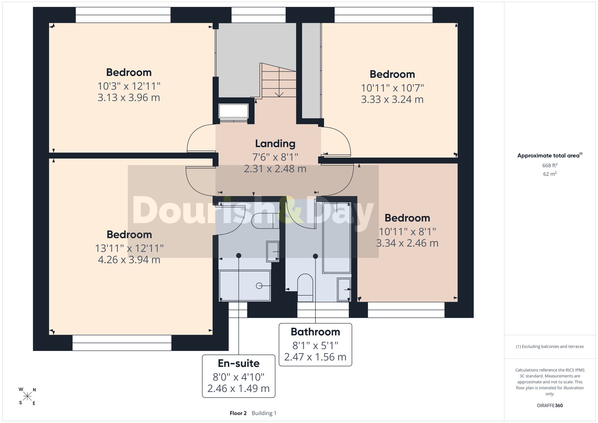 4 bed detached house for sale in The Village, Walton, ST17 - Property floorplan