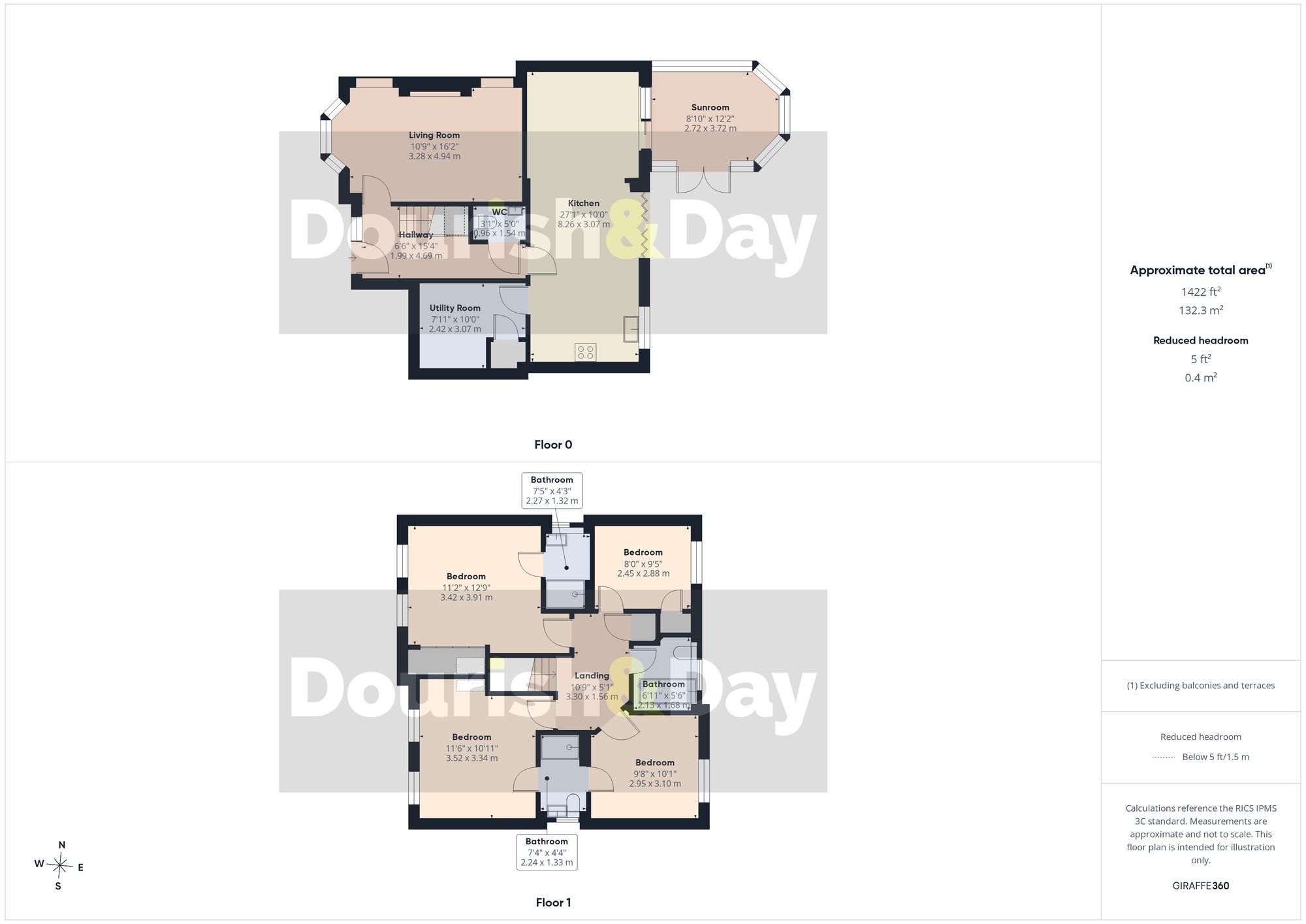 4 bed detached house for sale in Stuart Way, Market Drayton, TF9 - Property floorplan