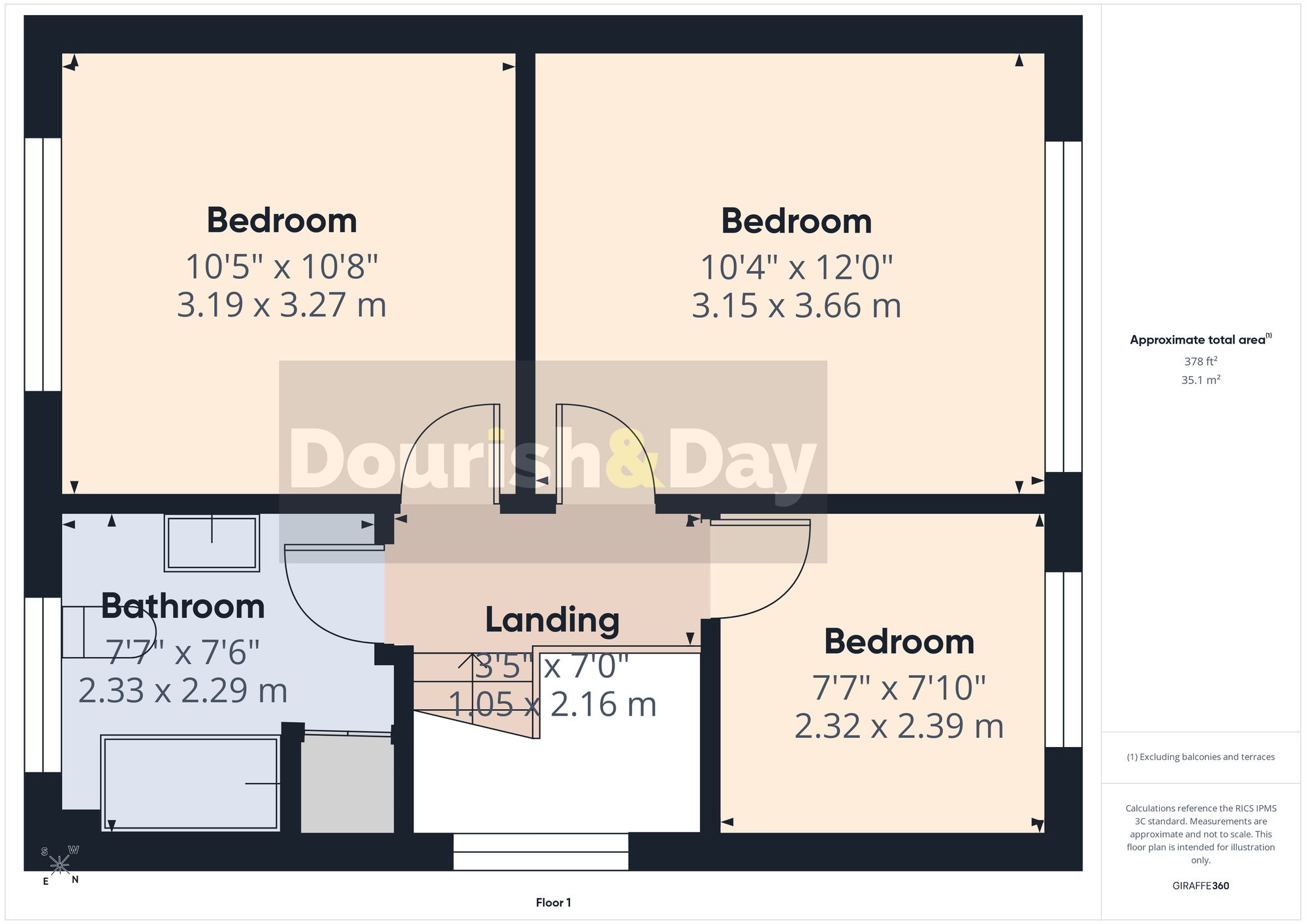 3 bed detached house for sale in Heath Drive, Stafford, ST16 - Property floorplan