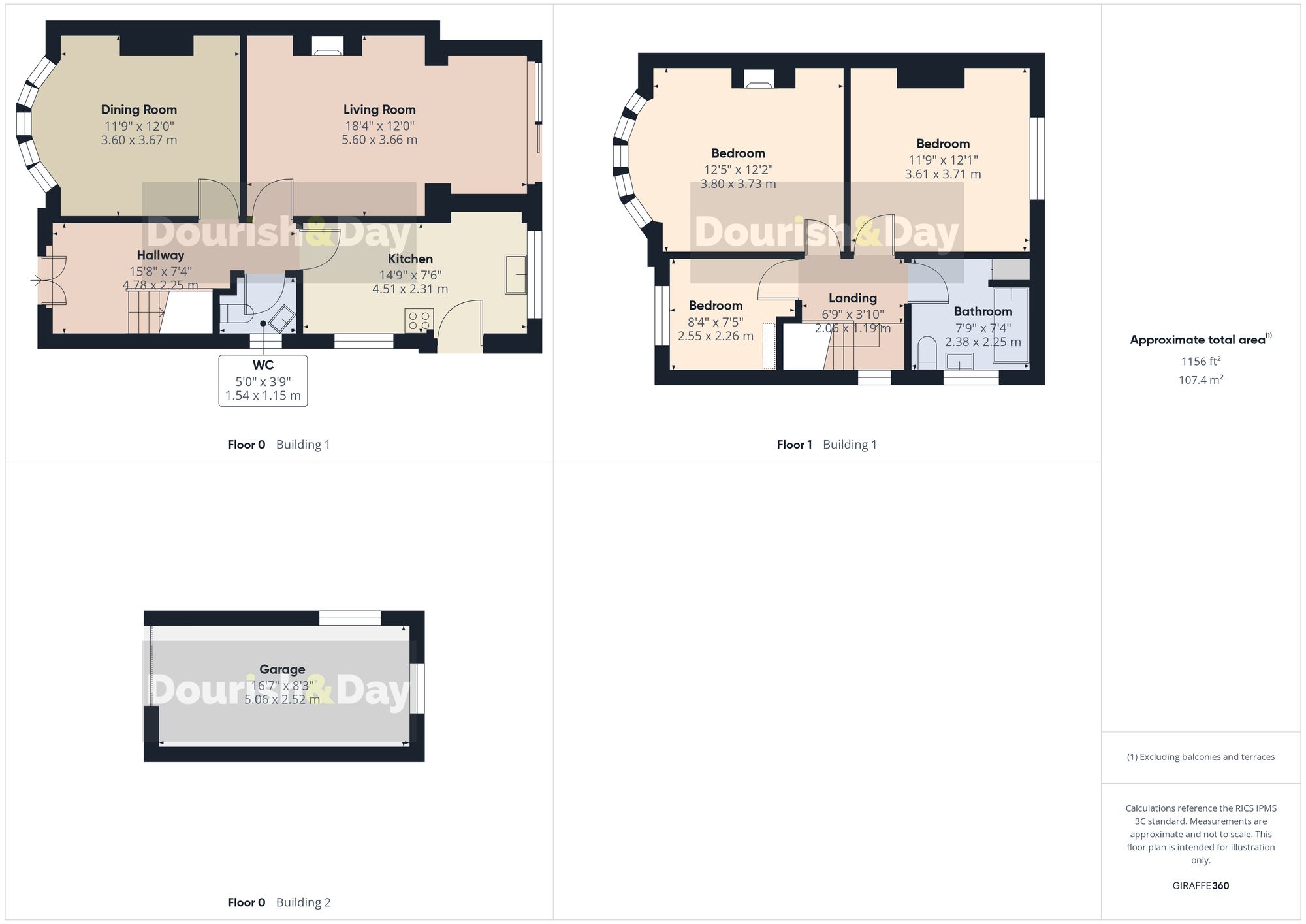 3 bed semi-detached house for sale in Creswell Grove, Stafford, ST18 - Property floorplan