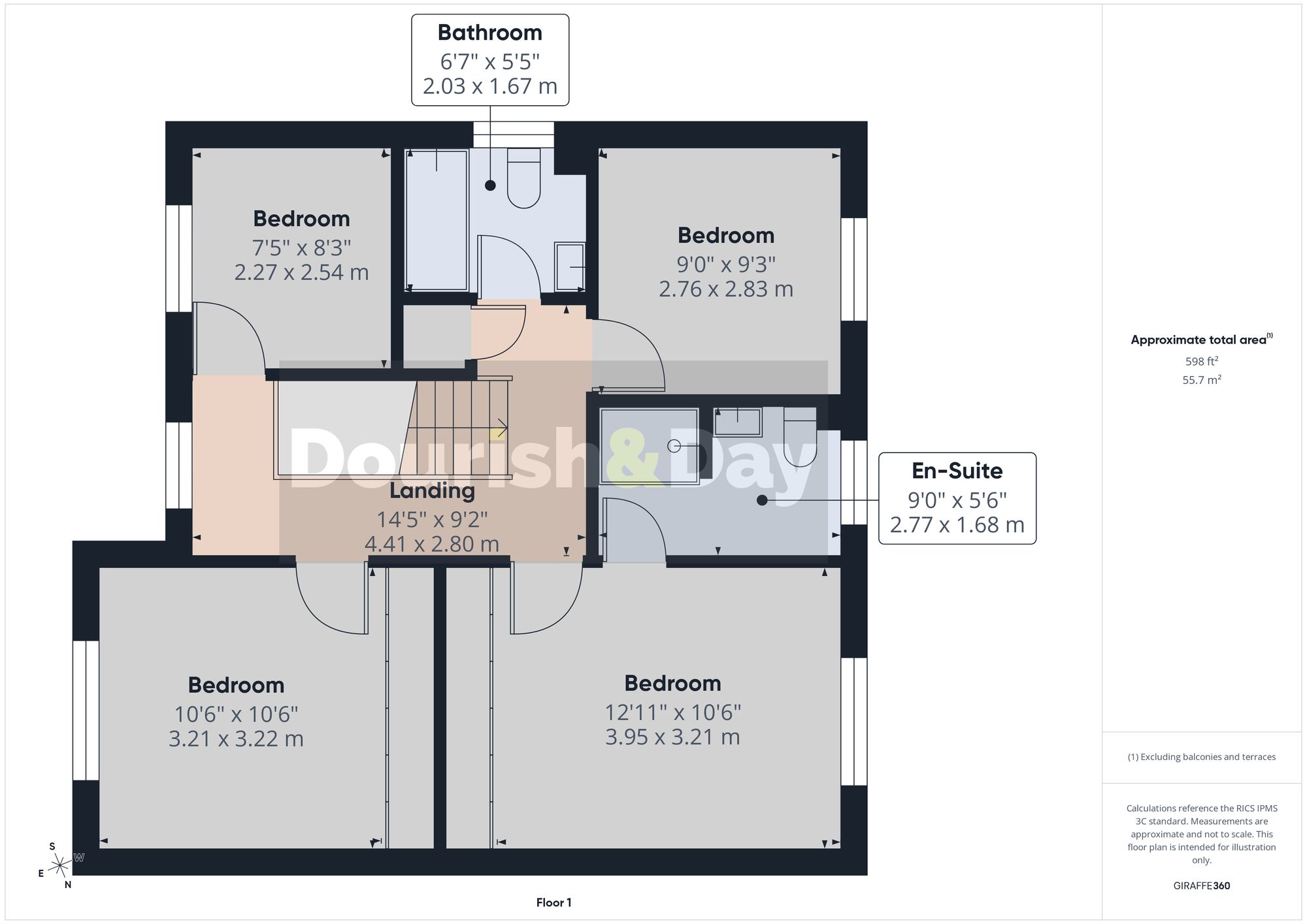 4 bed detached house for sale in Burton House Gardens, Stafford, ST17 - Property floorplan