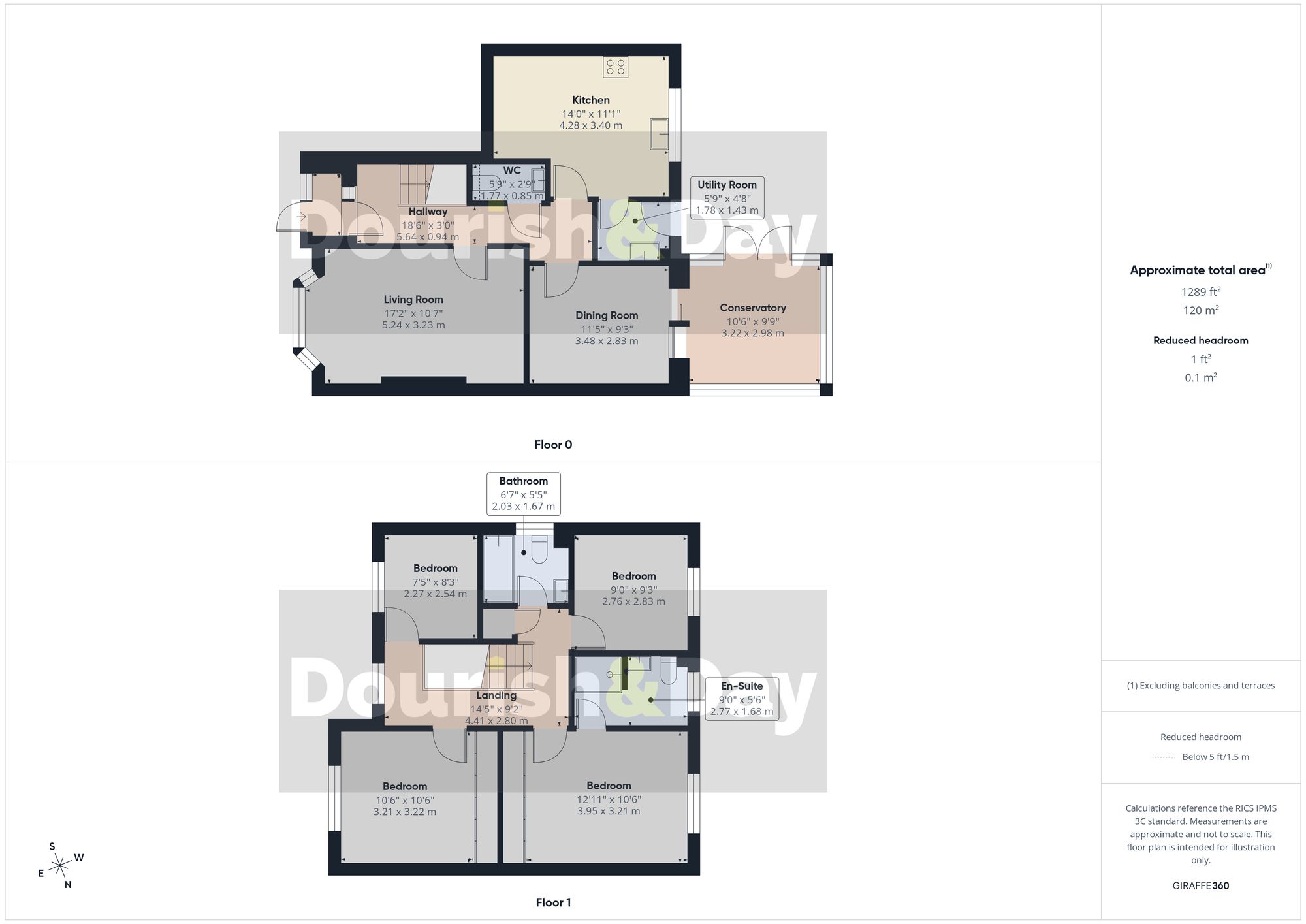 4 bed detached house for sale in Burton House Gardens, Stafford, ST17 - Property floorplan
