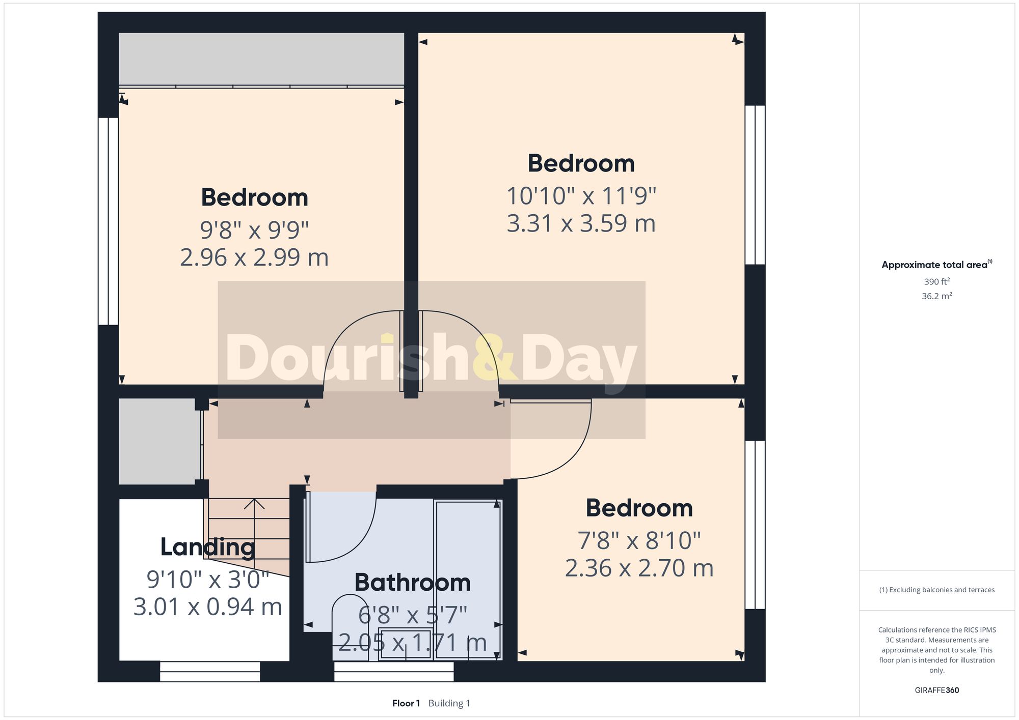 3 bed detached house for sale in Heath Drive, Stafford, ST16 - Property floorplan