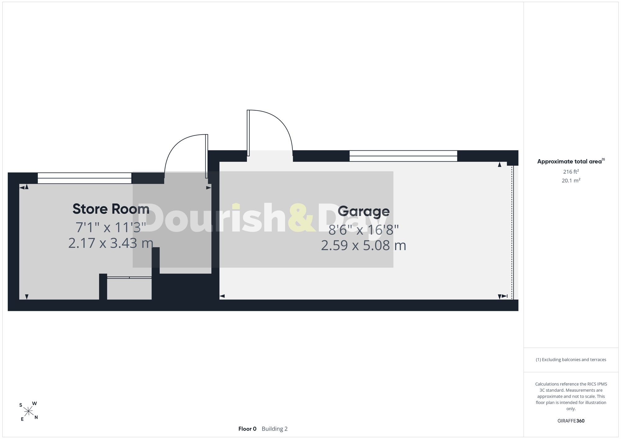 2 bed semi-detached bungalow for sale in Crab Lane, Stafford, ST16 - Property floorplan