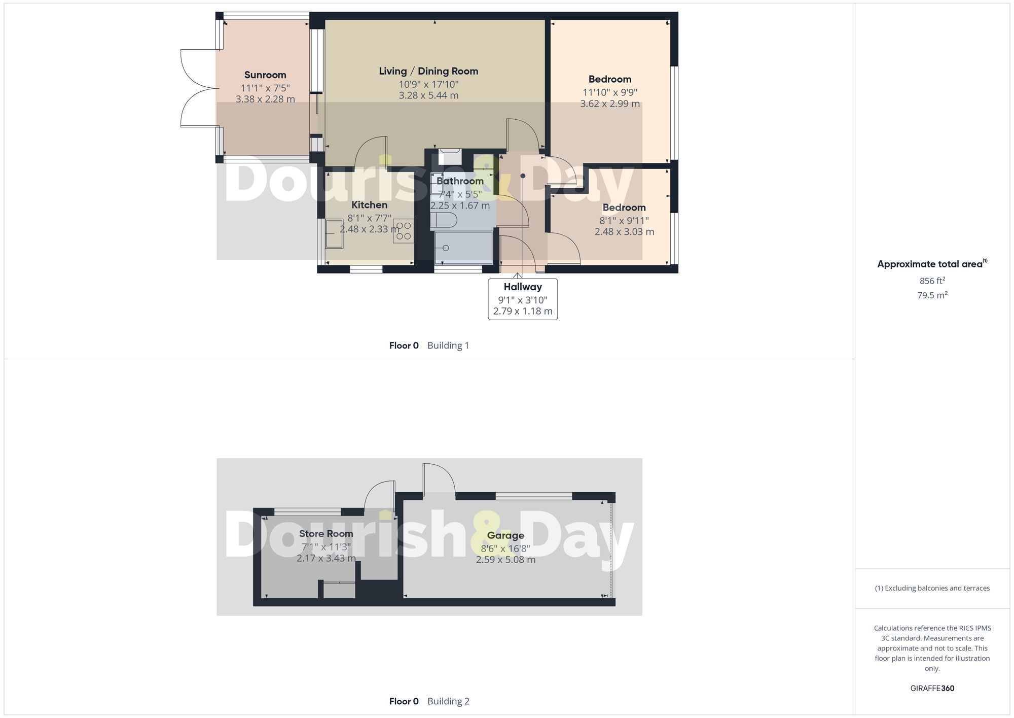 2 bed semi-detached bungalow for sale in Crab Lane, Stafford, ST16 - Property floorplan