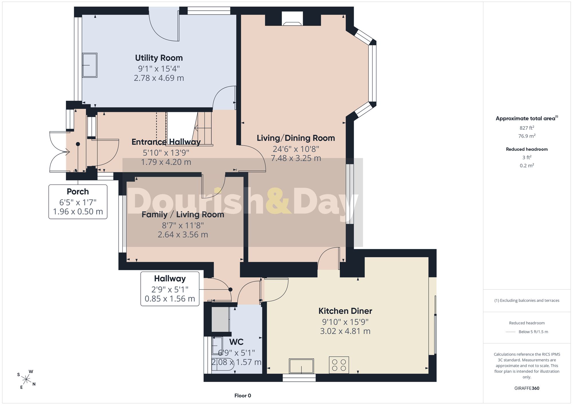 4 bed detached house for sale in Prospect Road, Market Drayton, TF9 - Property floorplan