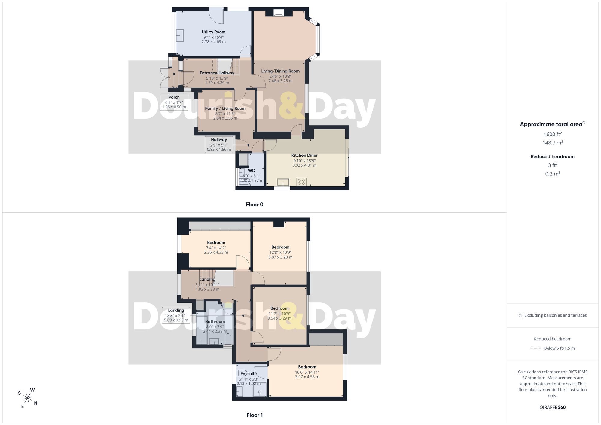 4 bed detached house for sale in Prospect Road, Market Drayton, TF9 - Property floorplan