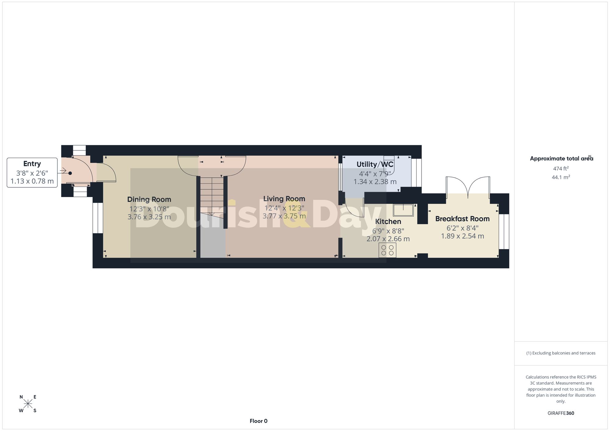 3 bed end of terrace house for sale in West Hill Avenue, Hednesford, WS12 - Property floorplan