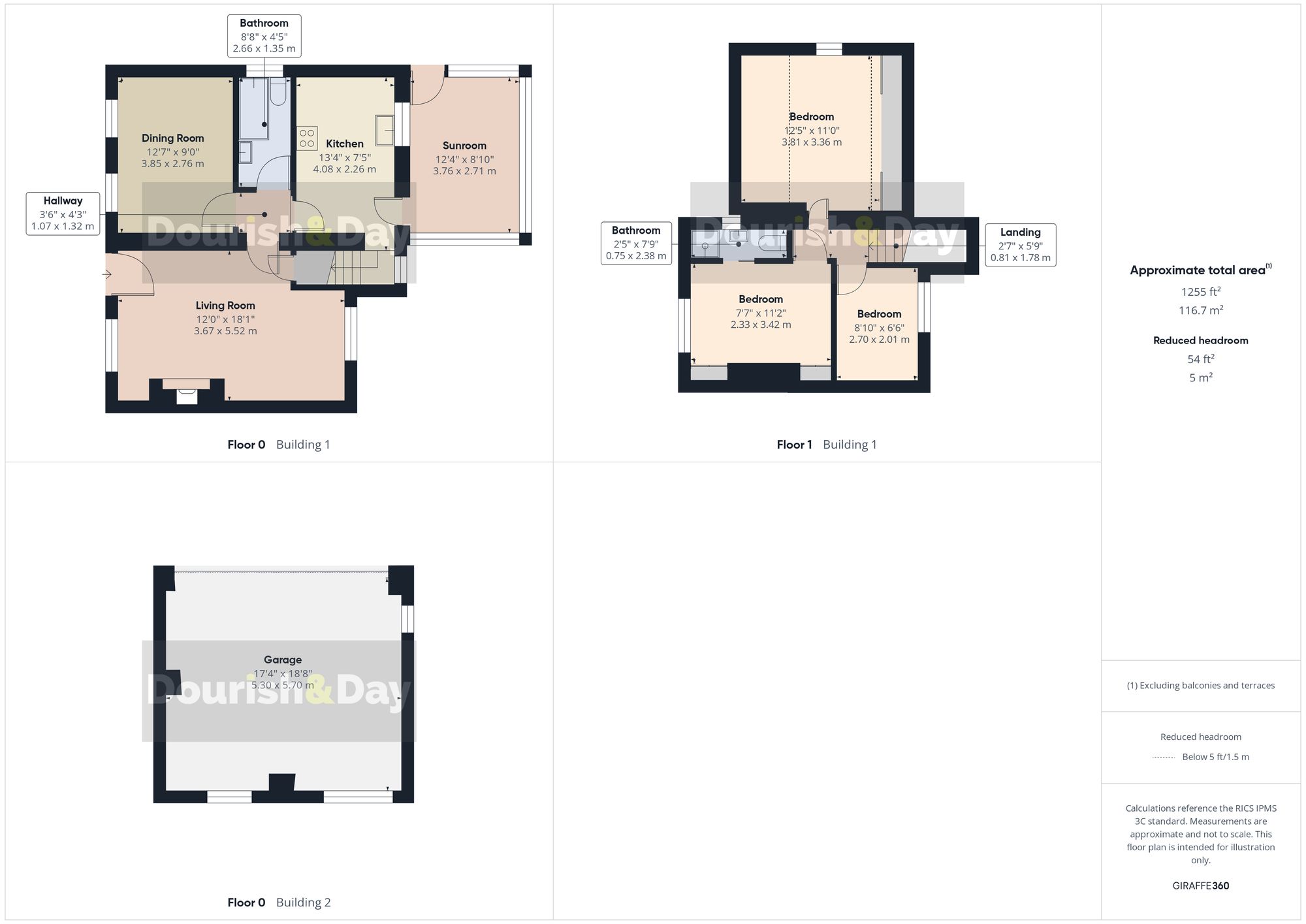 3 bed semi-detached house for sale in Wet Lane, Tilston, SY14 - Property floorplan