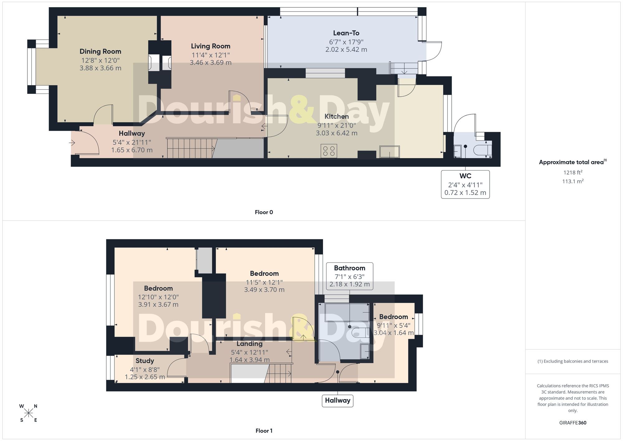 3 bed mid-terraced house for sale in Corporation Street, Stafford, ST16 - Property floorplan
