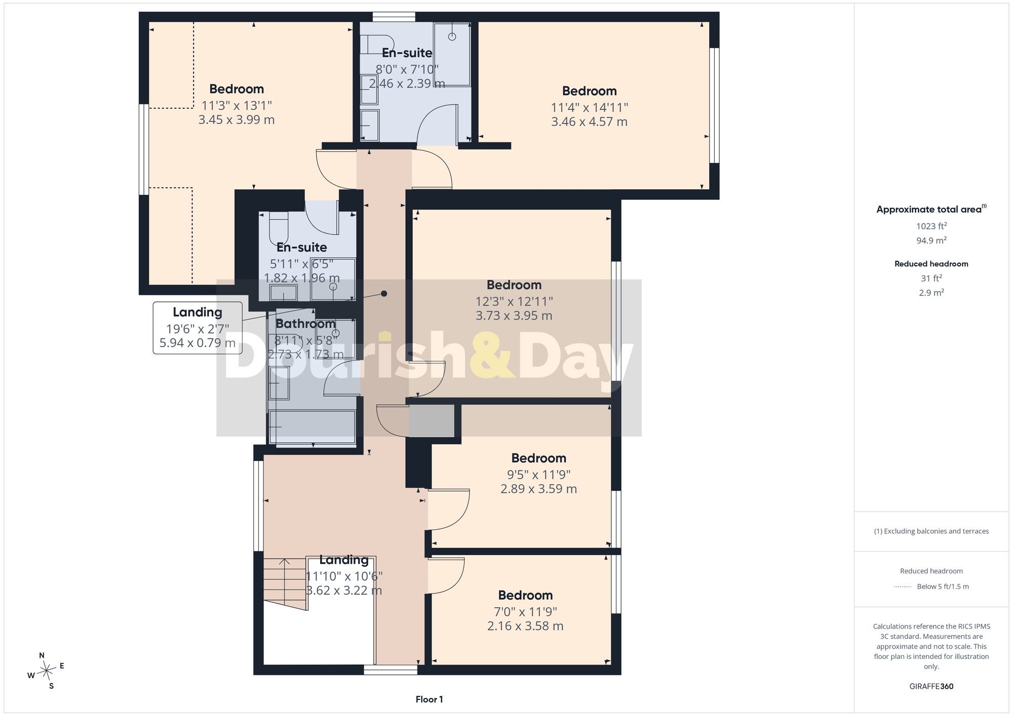 5 bed detached house for sale in Knowle Road, Weeping Cross, Stafford, ST17 - Property floorplan