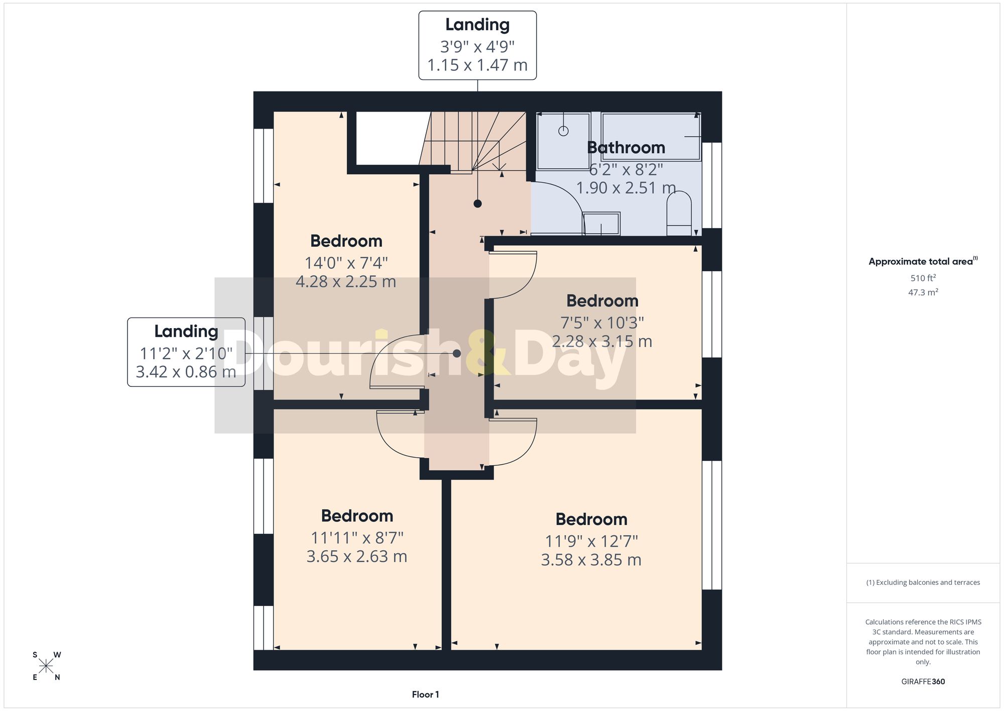 4 bed terraced house for sale in Cannock Road, Wednesfield, WV10 - Property floorplan