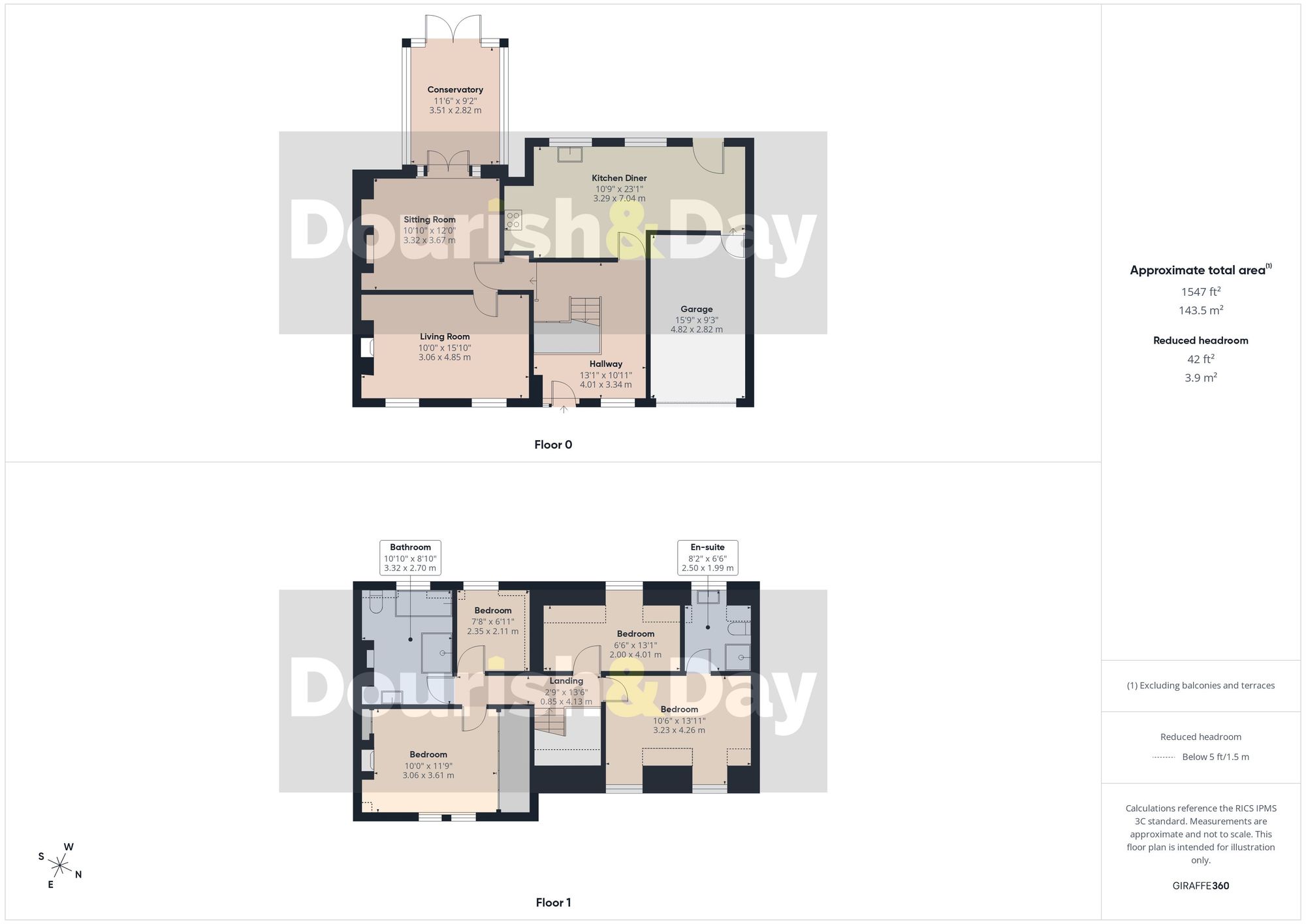 4 bed semi-detached house for sale in Oathills, Malpas, SY14 - Property floorplan