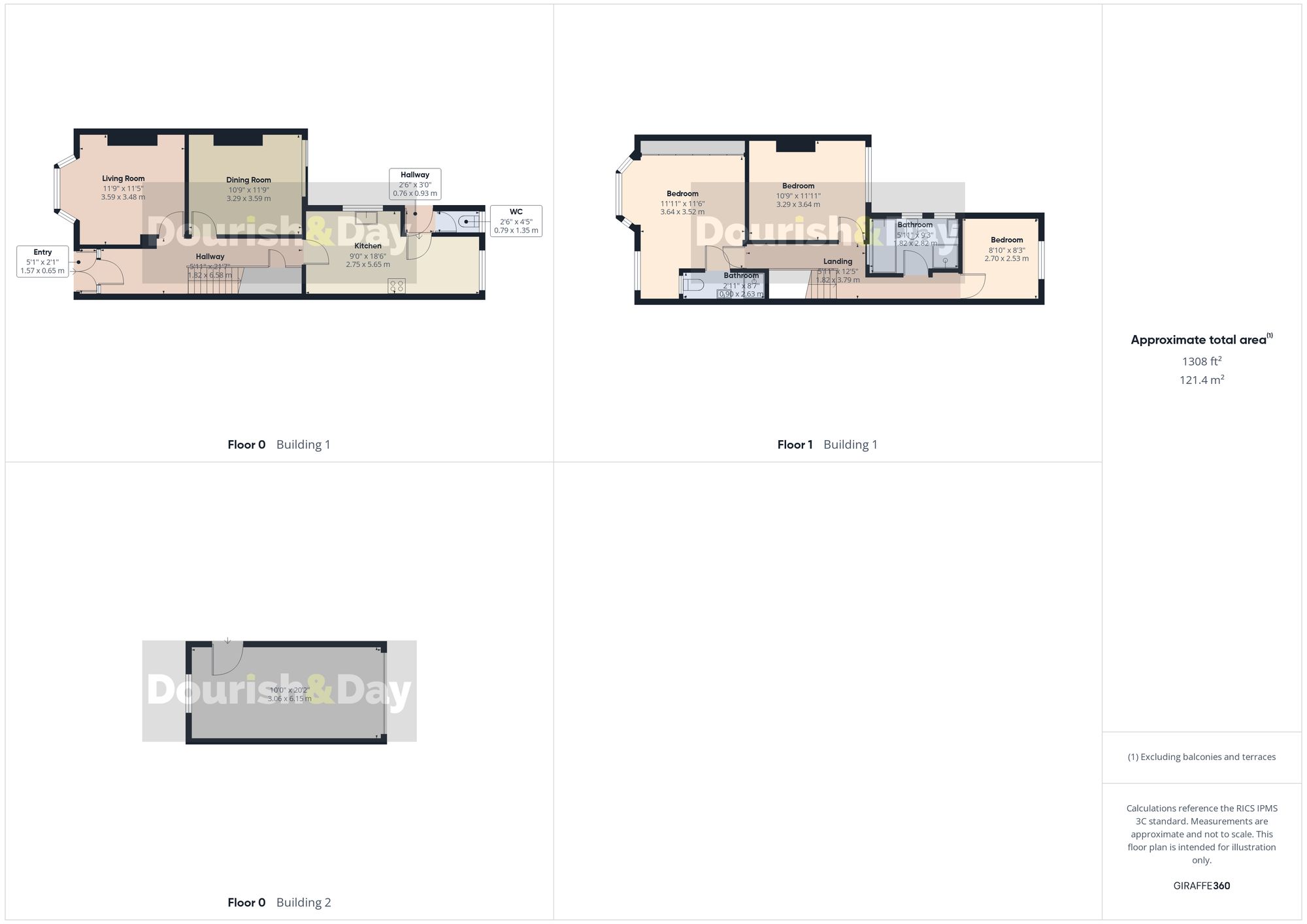 3 bed terraced house for sale in Tixall Road, Stafford, ST16 - Property floorplan
