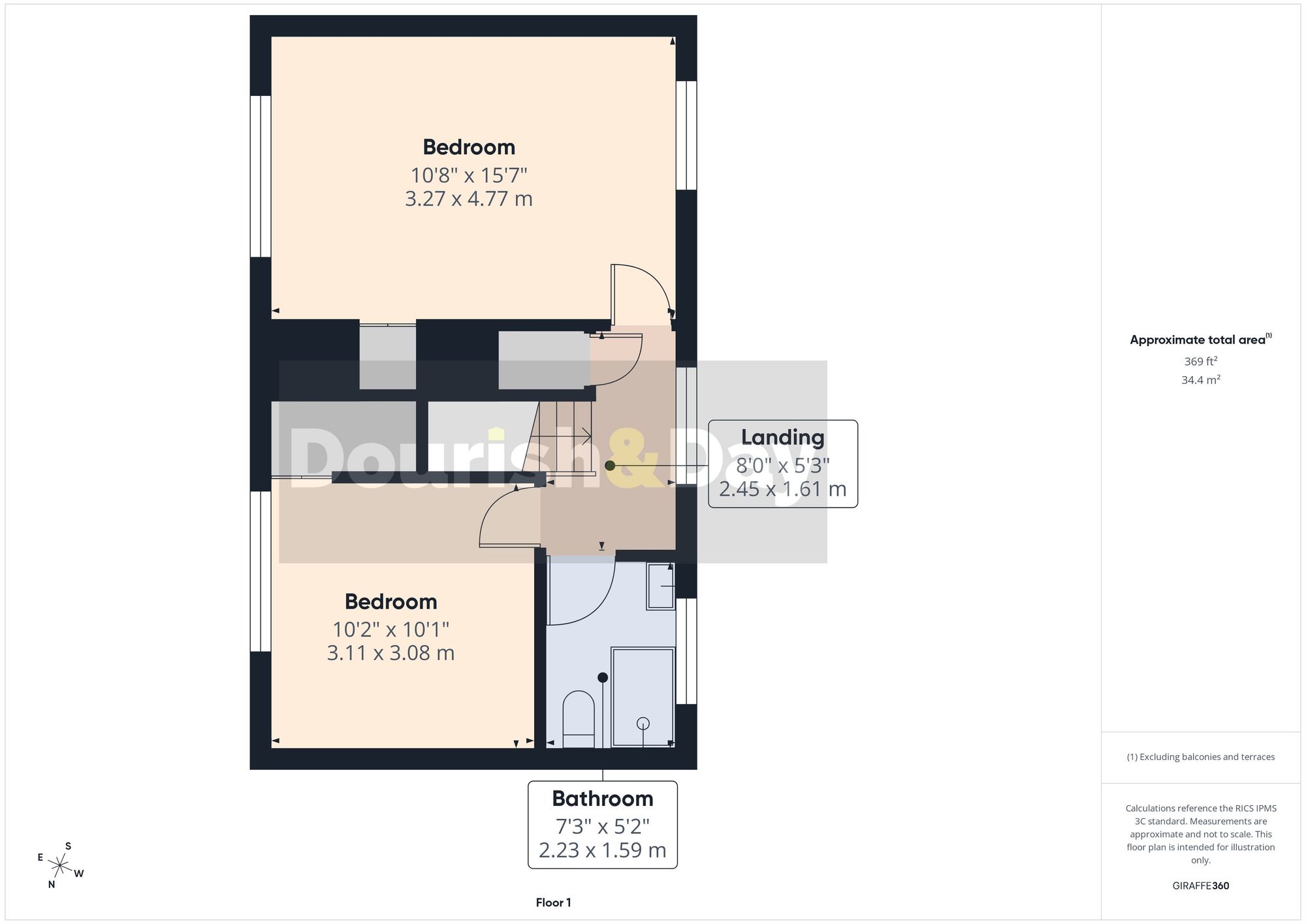 2 bed semi-detached house for sale in Highfields, Market Drayton, TF9 - Property floorplan