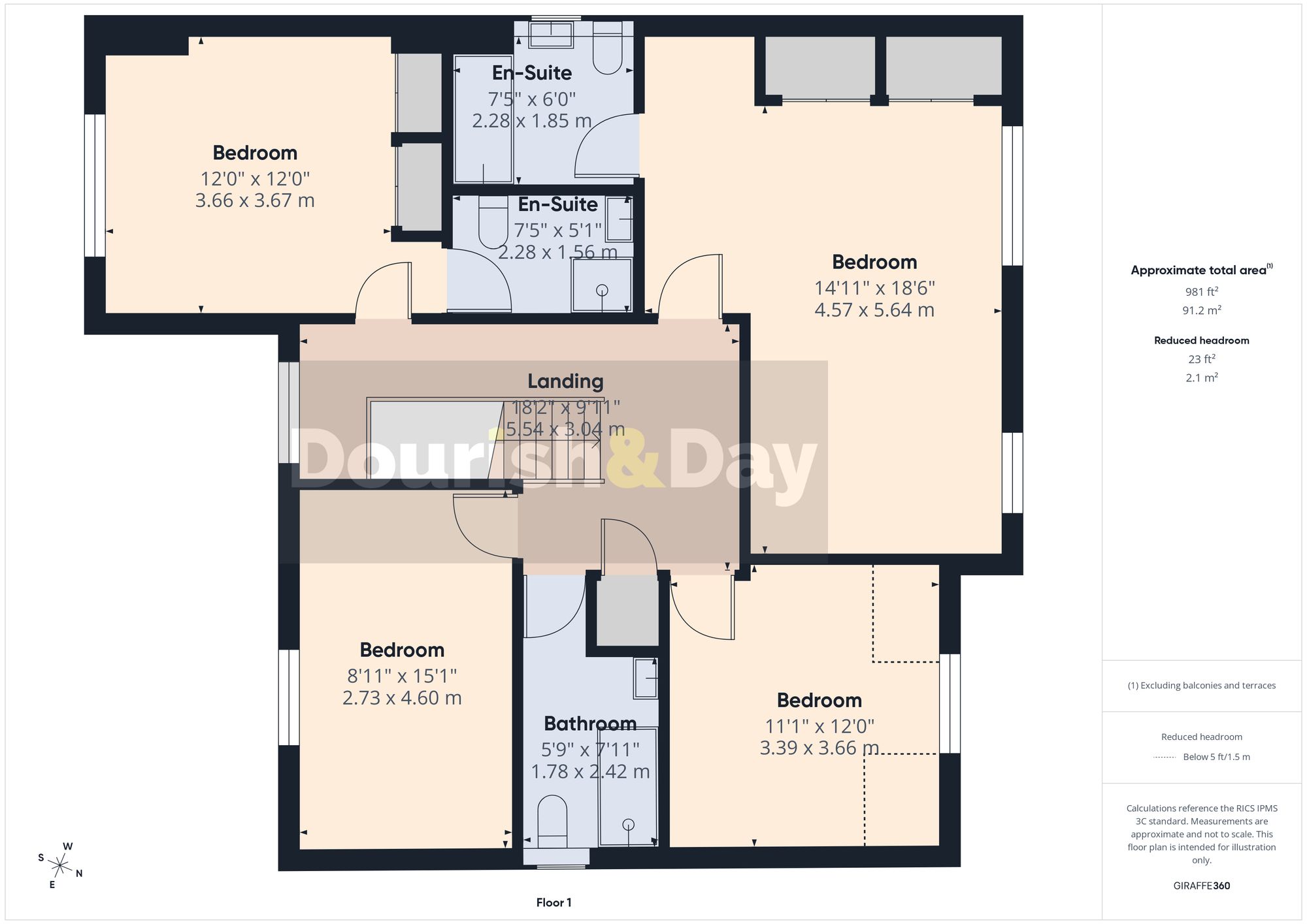 4 bed detached house for sale in Manor Close, Hinstock, TF9 - Property floorplan