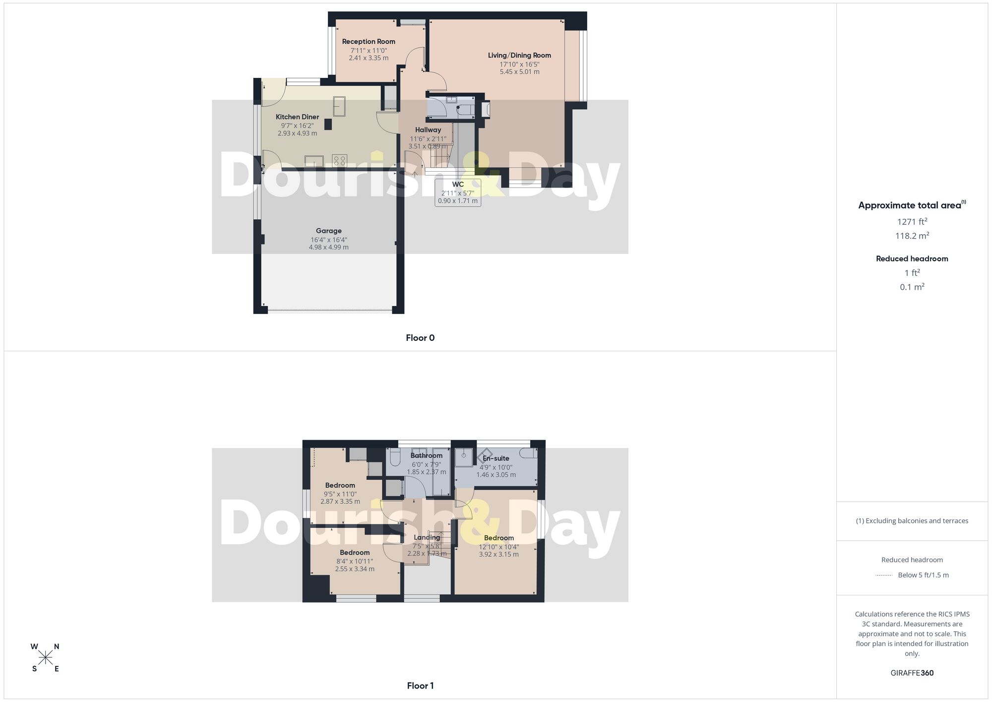 3 bed detached house for sale in Cherrybrook Drive, Penkridge, ST19 - Property floorplan