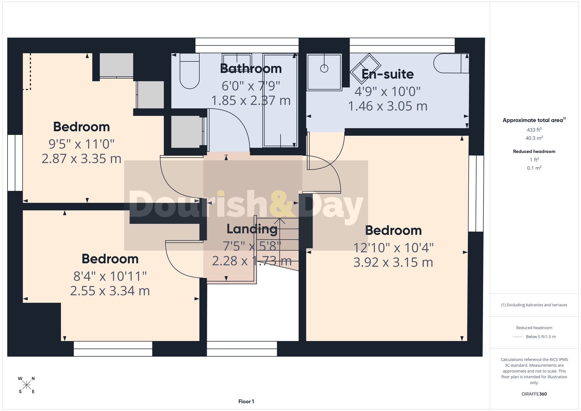3 bed detached house for sale in Cherrybrook Drive, Penkridge, ST19 - Property floorplan