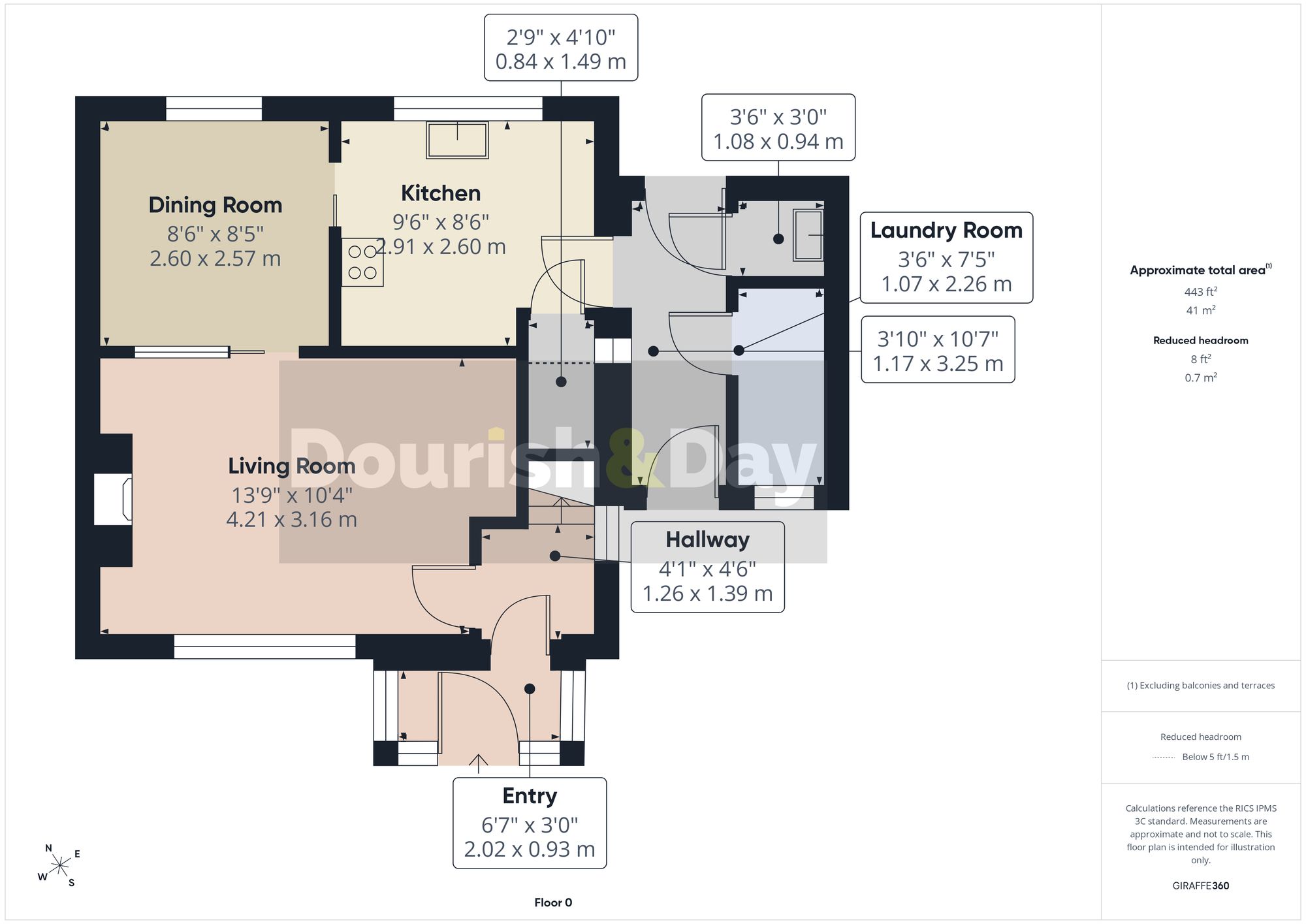 2 bed semi-detached house for sale in Southwell Estate, Eccleshall, ST21 - Property floorplan