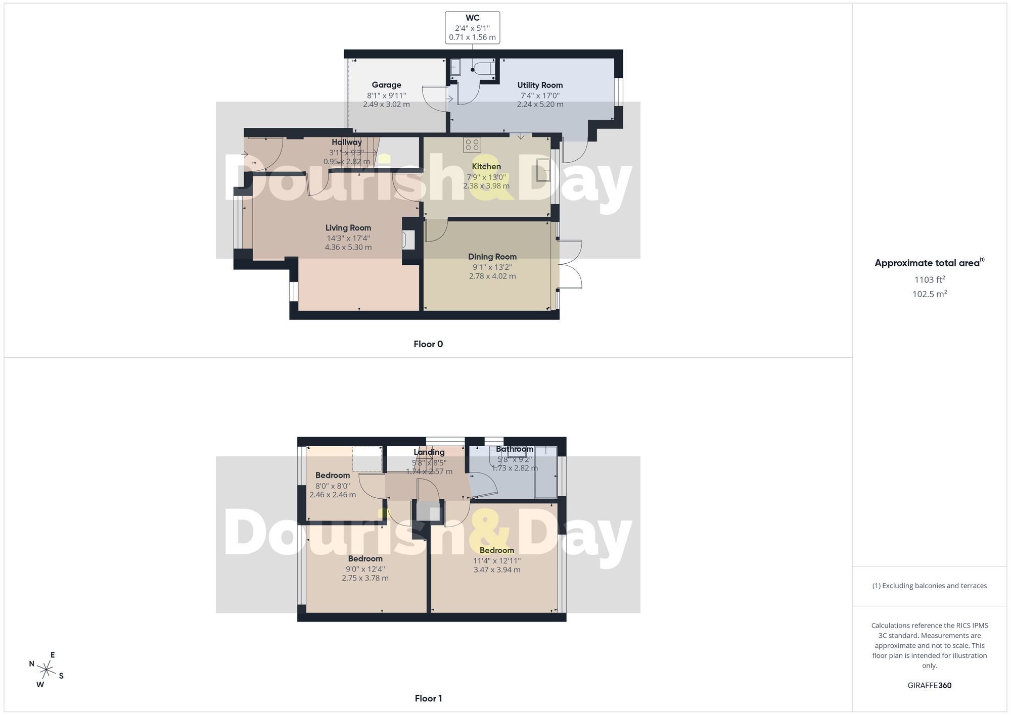 3 bed detached house for sale in Highfield Road, Hixon, ST18 - Property floorplan