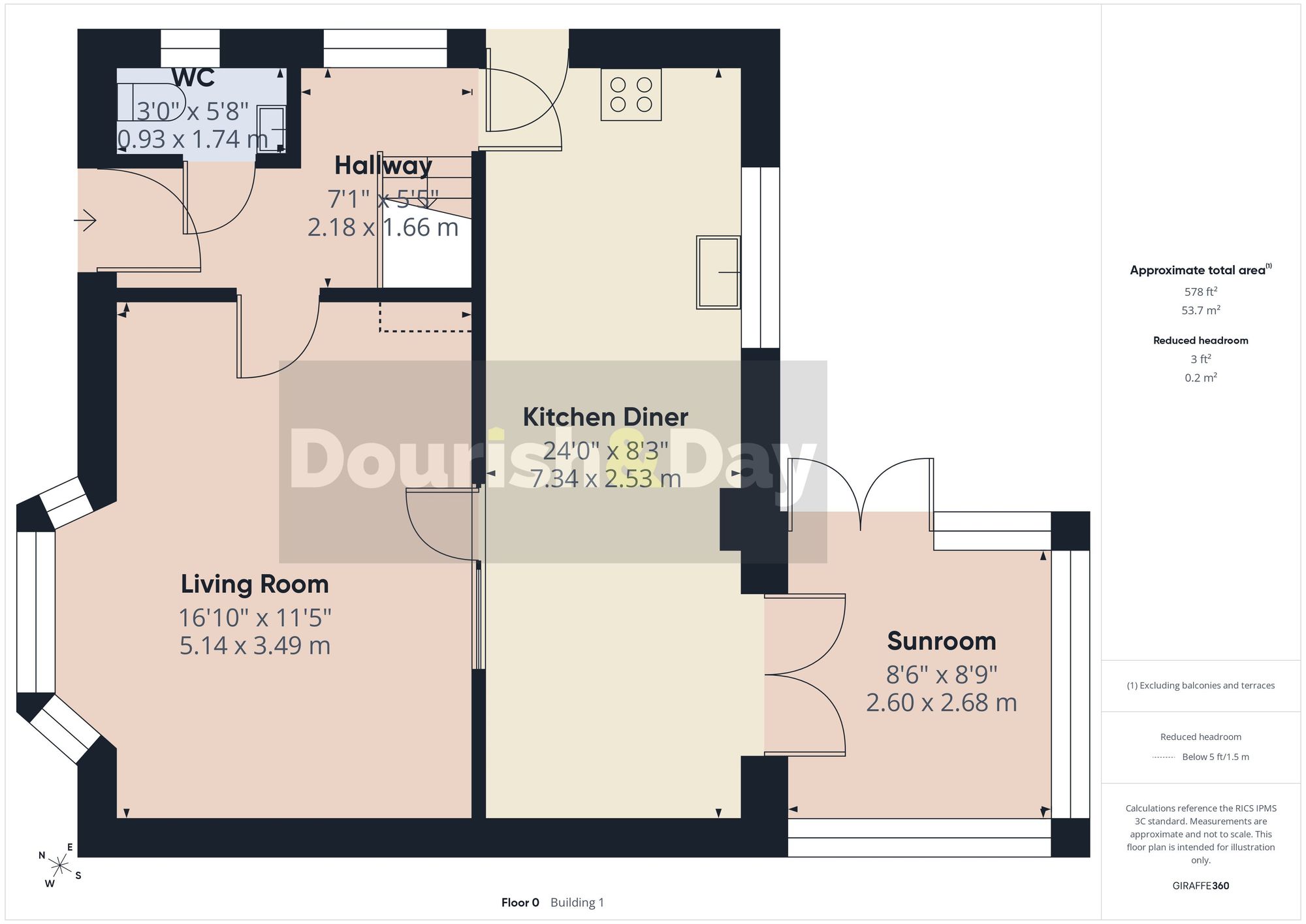 3 bed detached house for sale in Denver Fold, Stafford, ST17 - Property floorplan