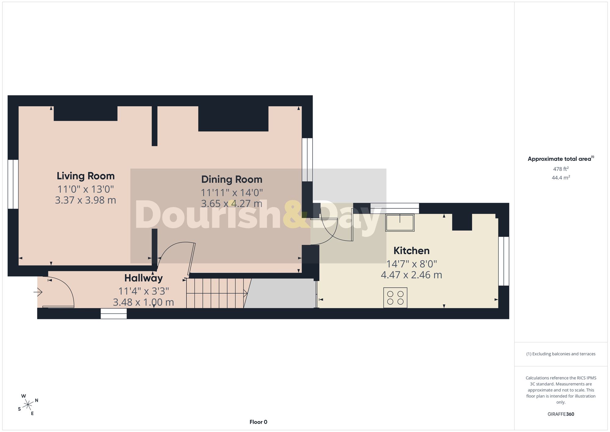 3 bed semi-detached house for sale in Worthington Street, Whitchurch, SY13 - Property floorplan