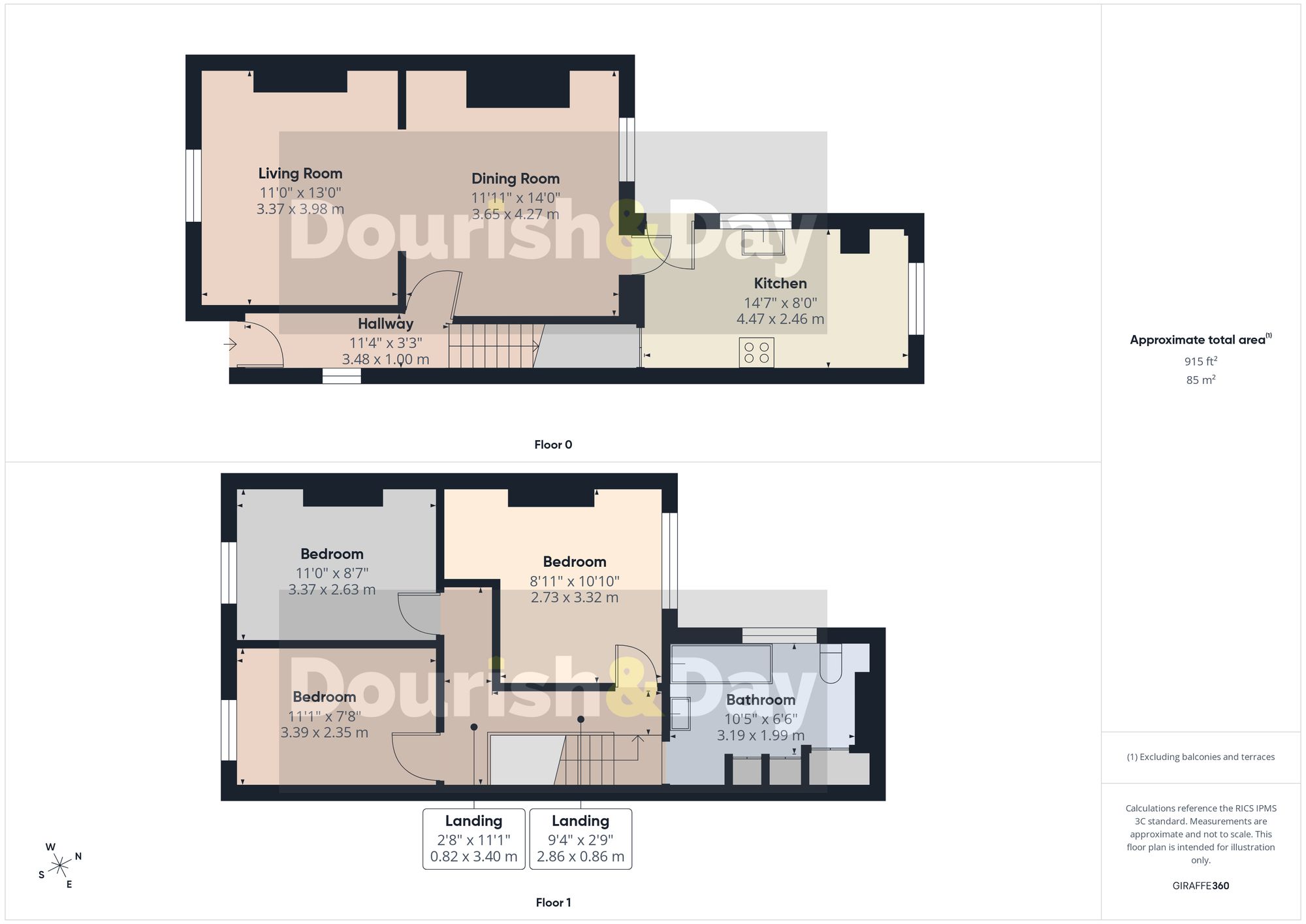 3 bed semi-detached house for sale in Worthington Street, Whitchurch, SY13 - Property floorplan