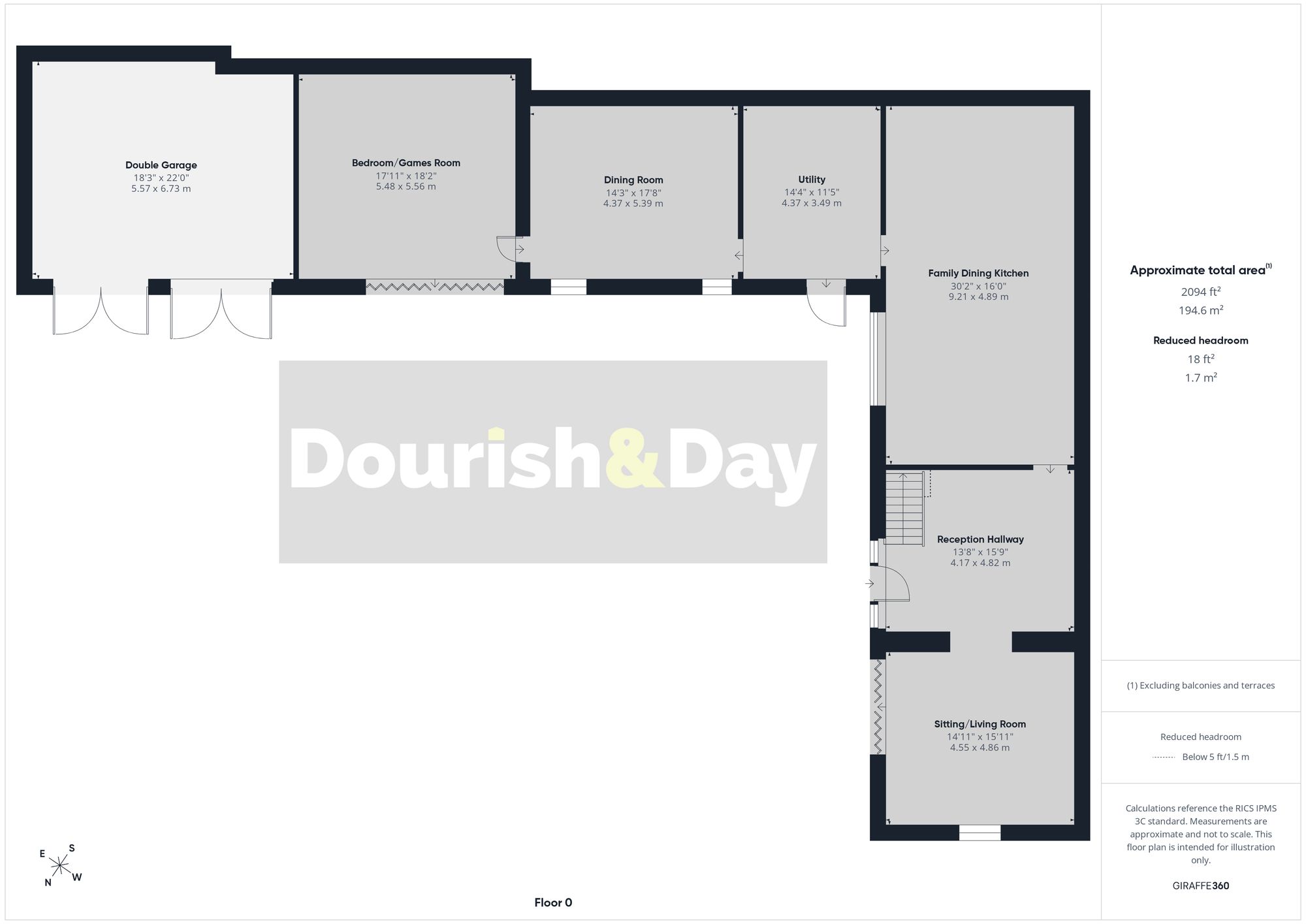 4 bed detached house for sale in Aston House Way, Aston, CW5 - Property floorplan