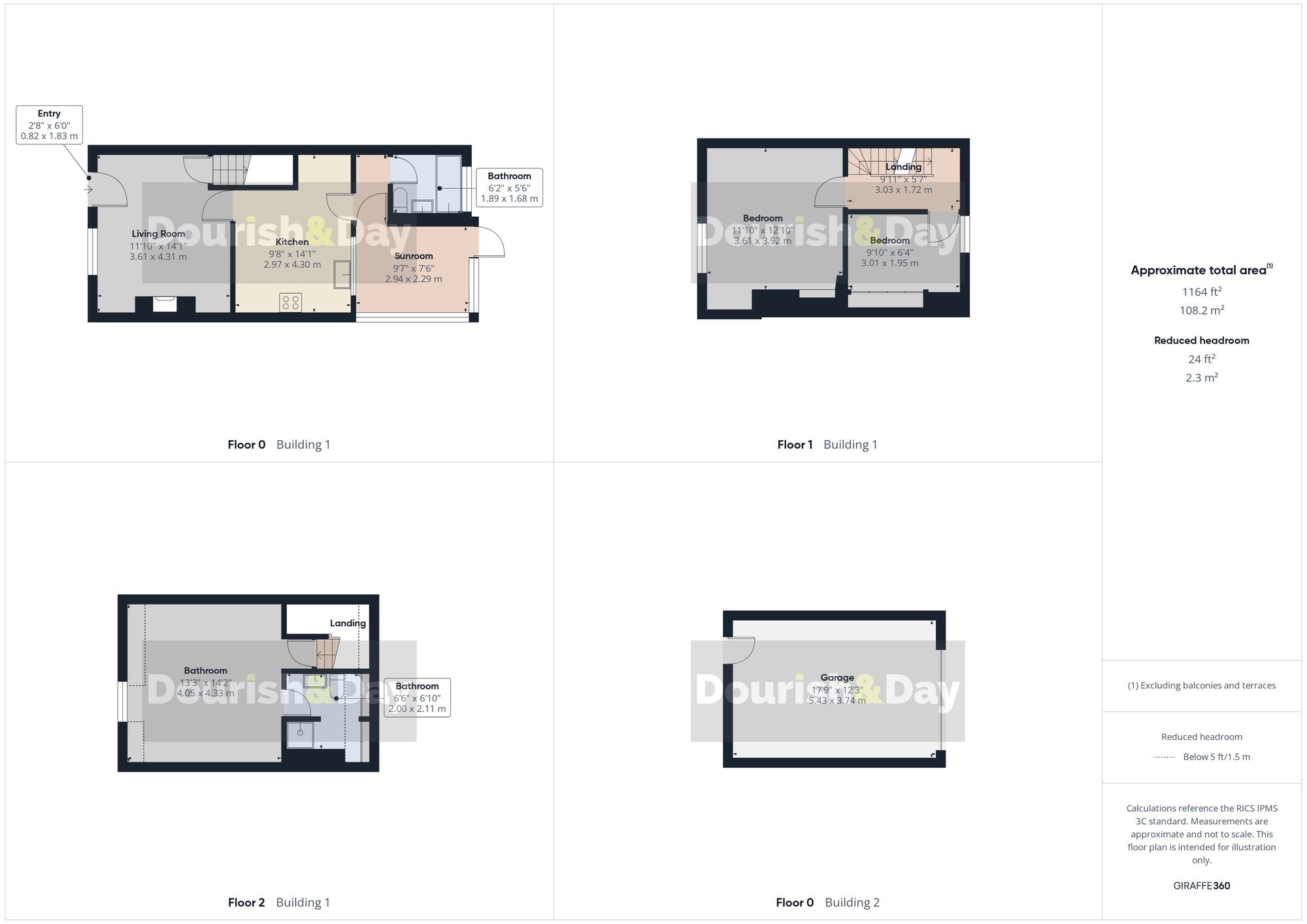 3 bed terraced house to rent in Crooked Bridge Road, Stafford, ST16 - Property floorplan