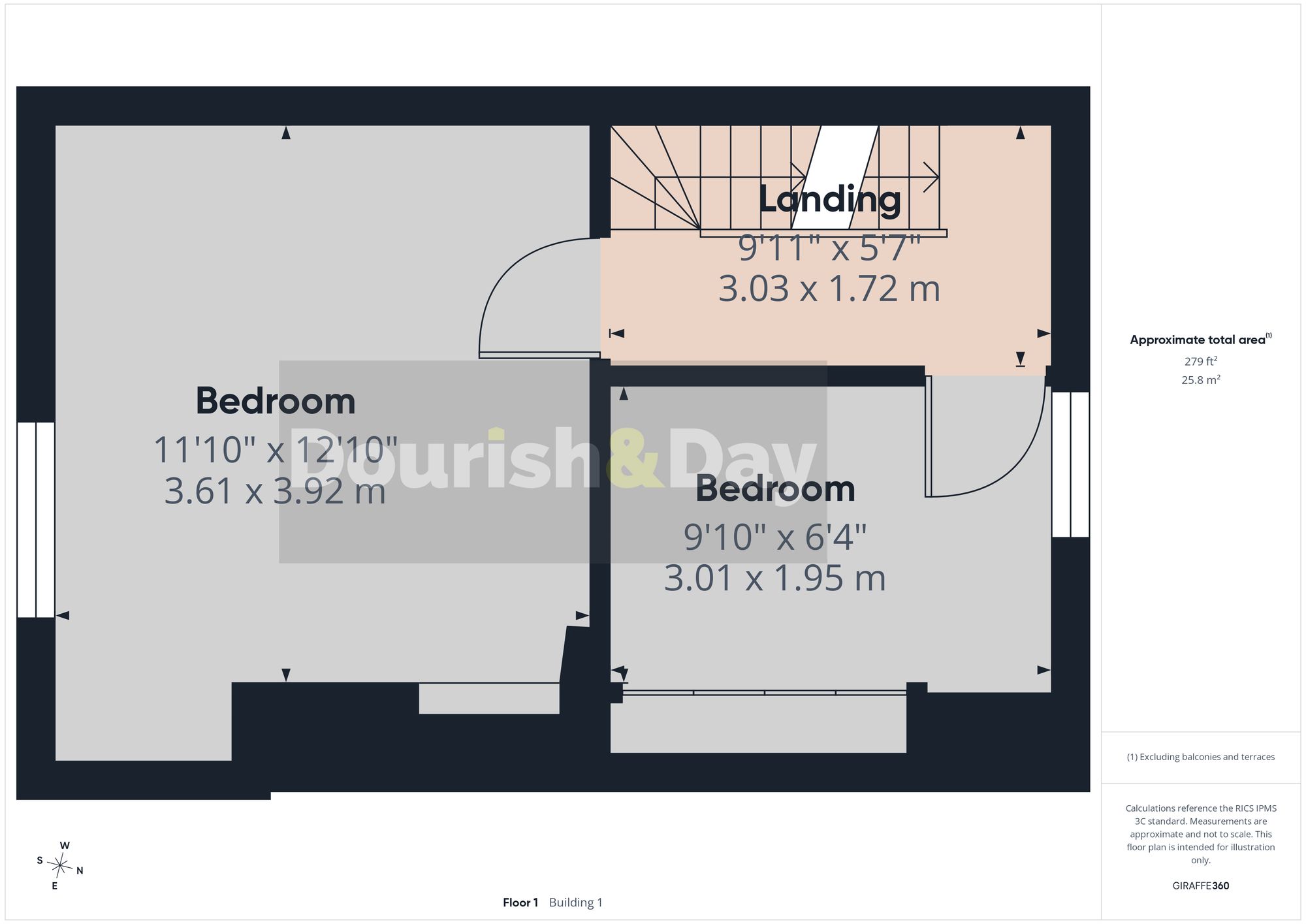 3 bed terraced house to rent in Crooked Bridge Road, Stafford, ST16 - Property floorplan