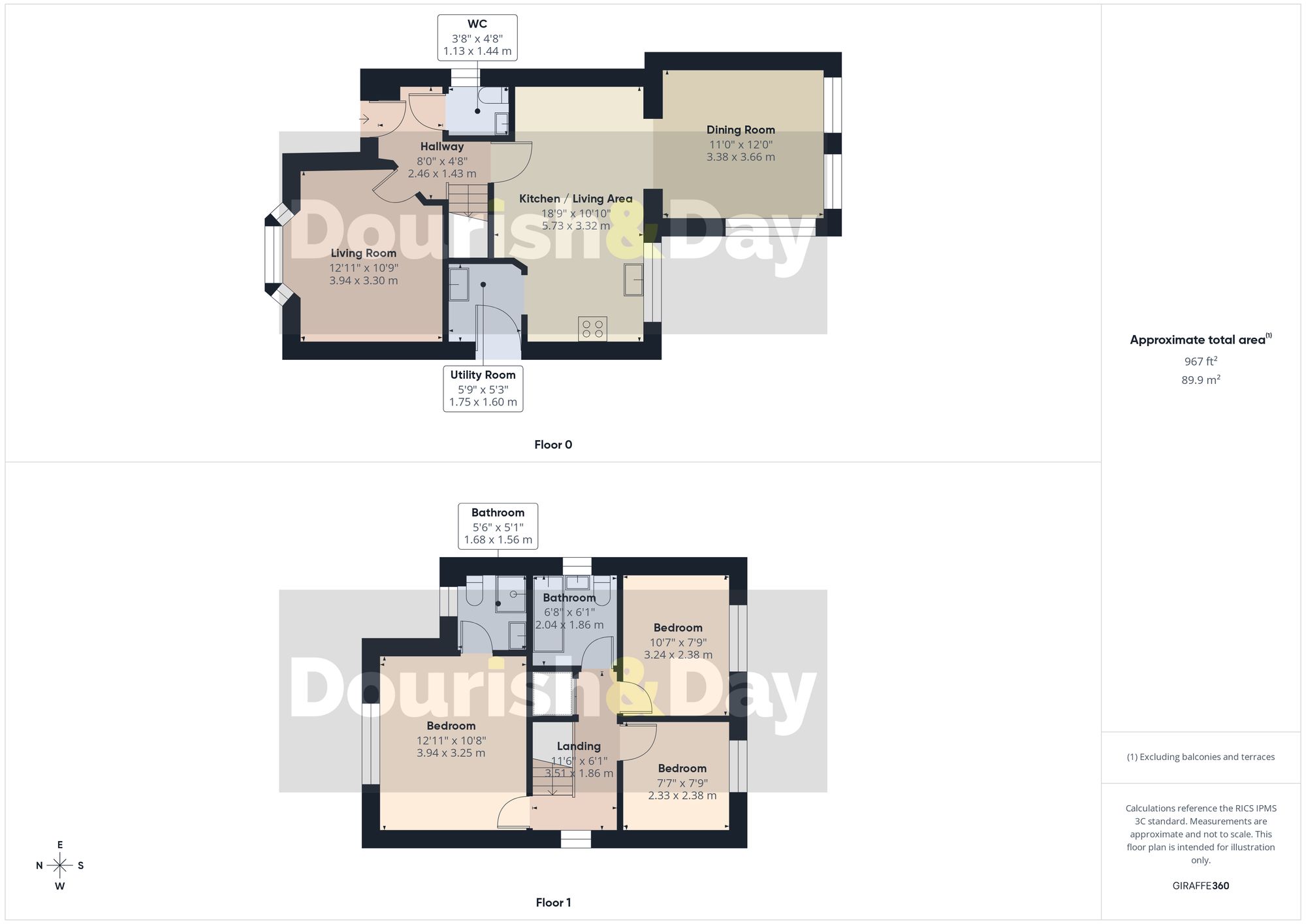 3 bed detached house for sale in Smithfield Road, Market Drayton, TF9 - Property floorplan
