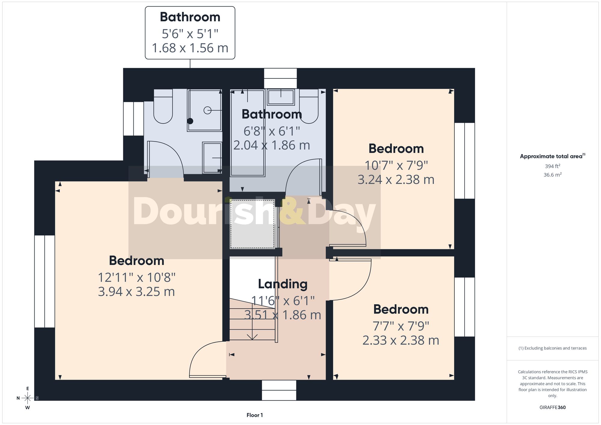 3 bed detached house for sale in Smithfield Road, Market Drayton, TF9 - Property floorplan