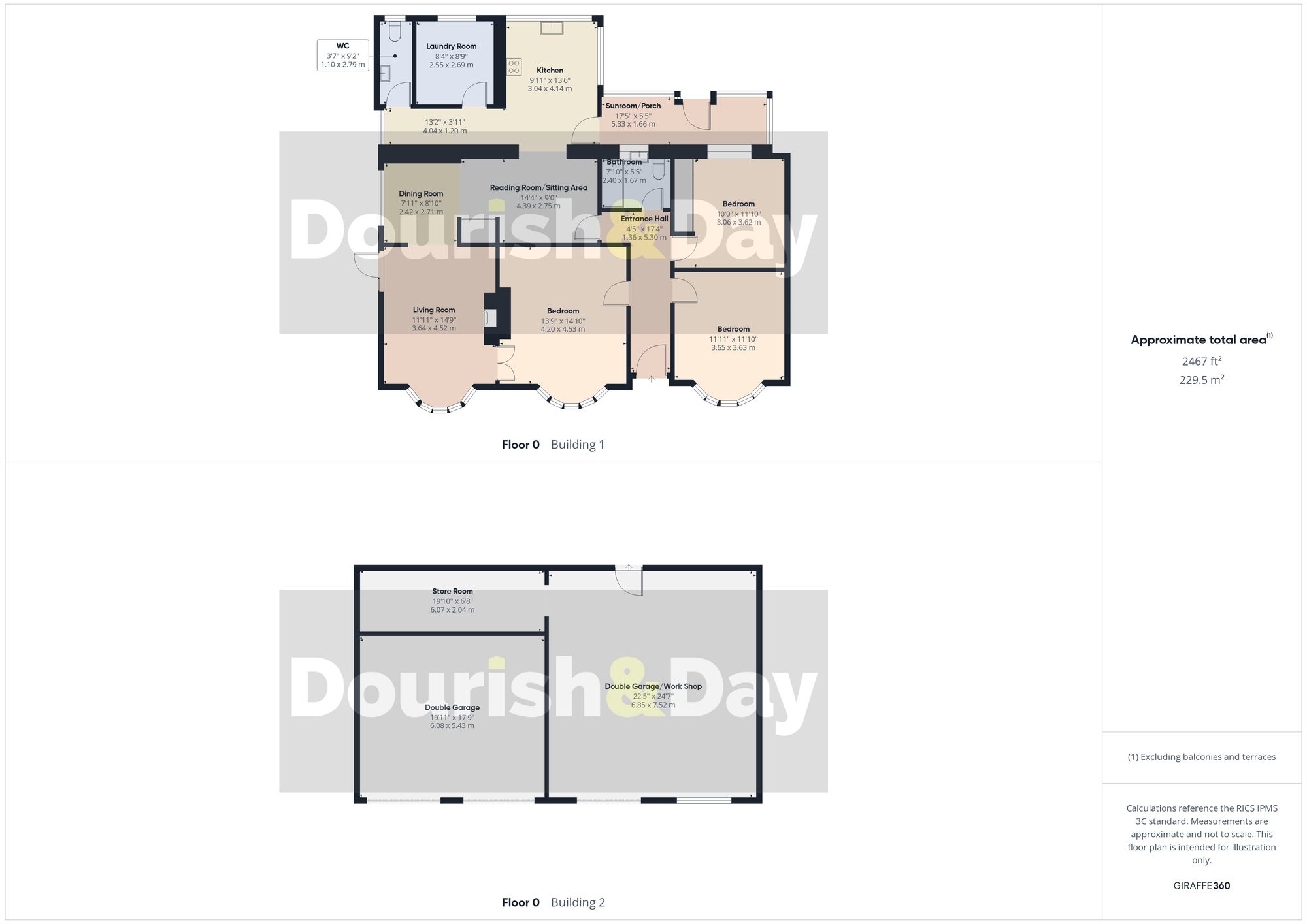3 bed detached bungalow for sale in Stanley Green, Whixall, SY13 - Property floorplan